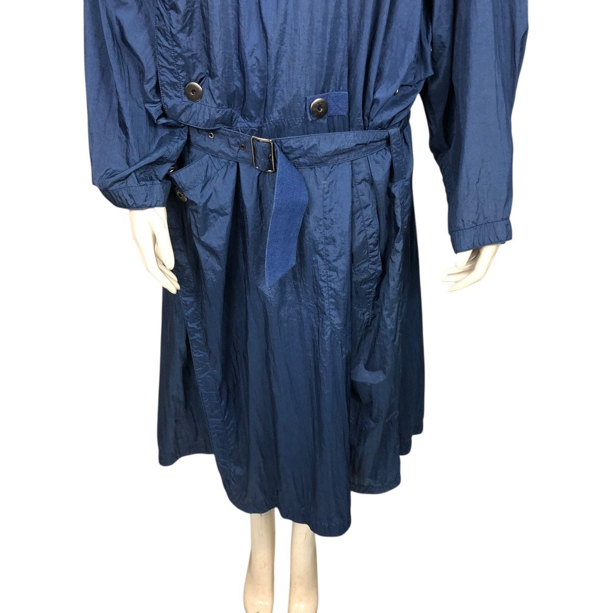 Issey Miyake 🔥VINTAGE 80’s NYLON LONG JACKET ISSEY MIYAKE BONDAGE DESIGN Size US M / EU 48-50 / 2 - 16 Thumbnail