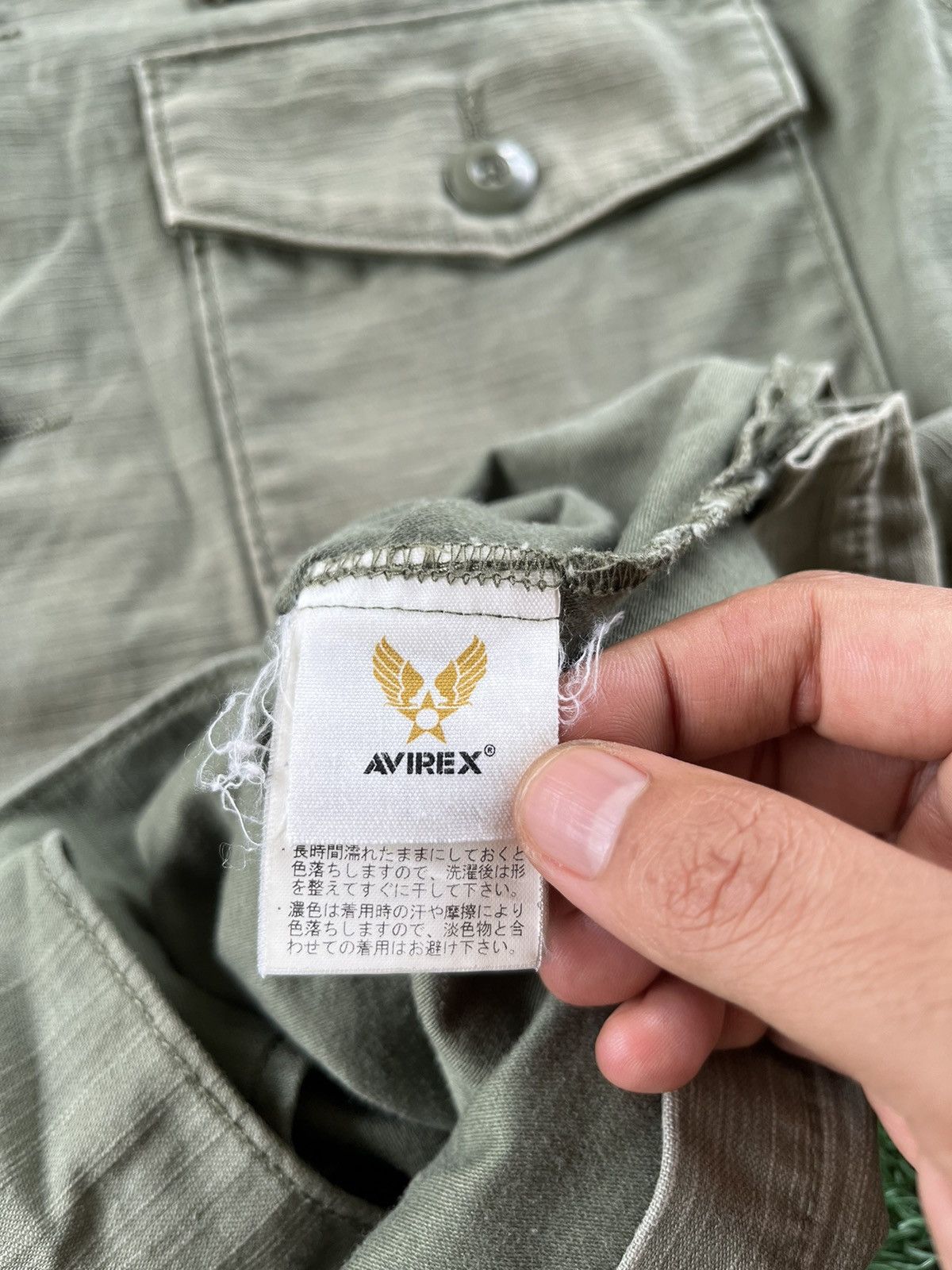 Avirex 🔥Avirex Airborne Spell Out Yacht Club Button Up Tee Size US L / EU 52-54 / 3 - 7 Thumbnail