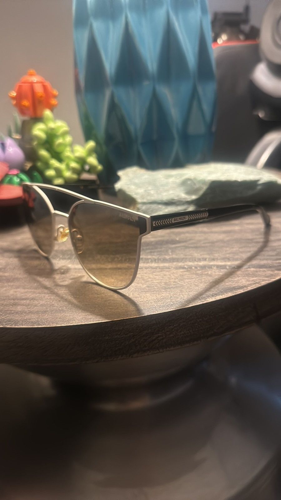 Balmain Balmain Aviator Sunglasses Size ONE SIZE - 2 Thumbnail