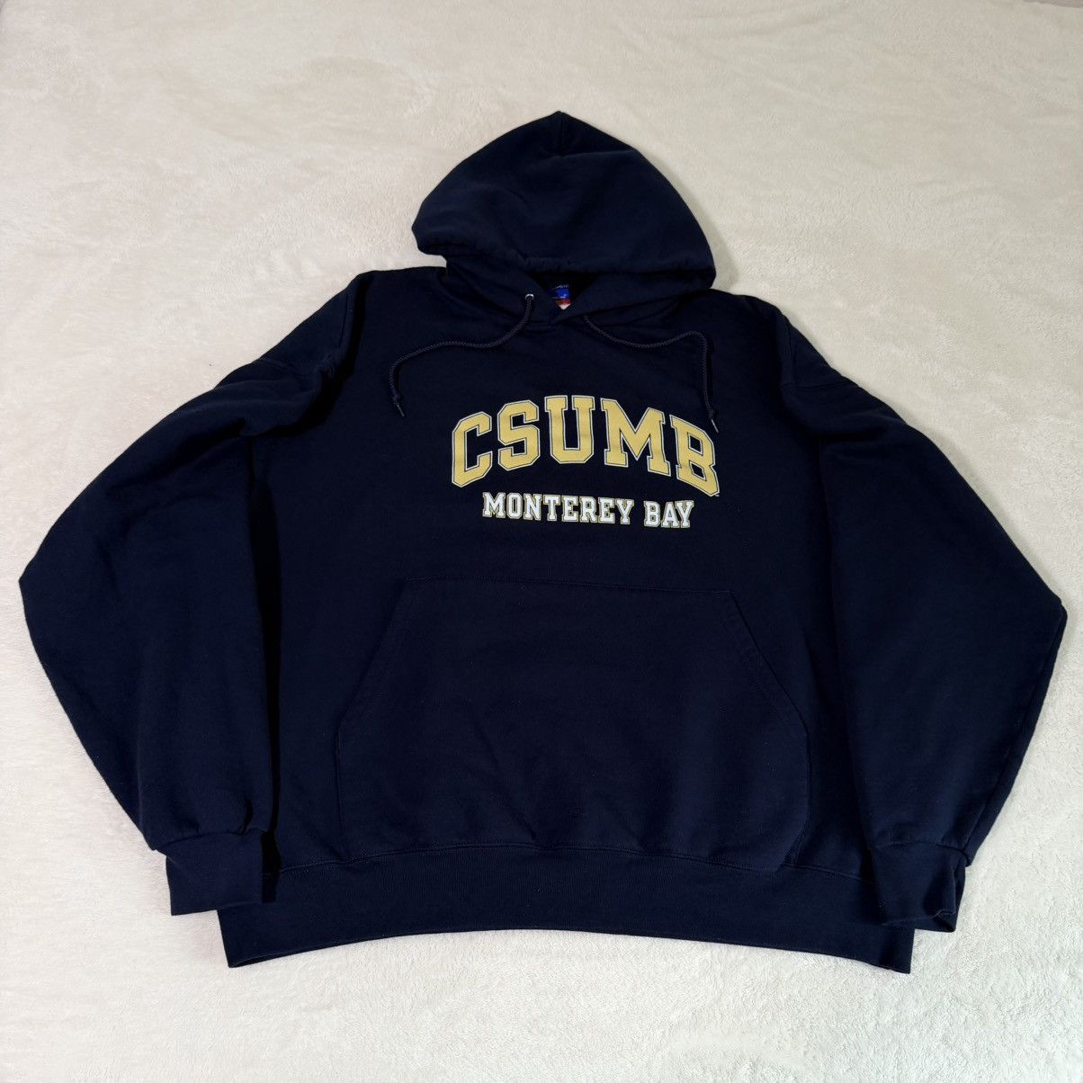 Champion y2k vintage CSUMB Hoodie Size US XXL / EU 58 / 5 - 1 Thumbnail