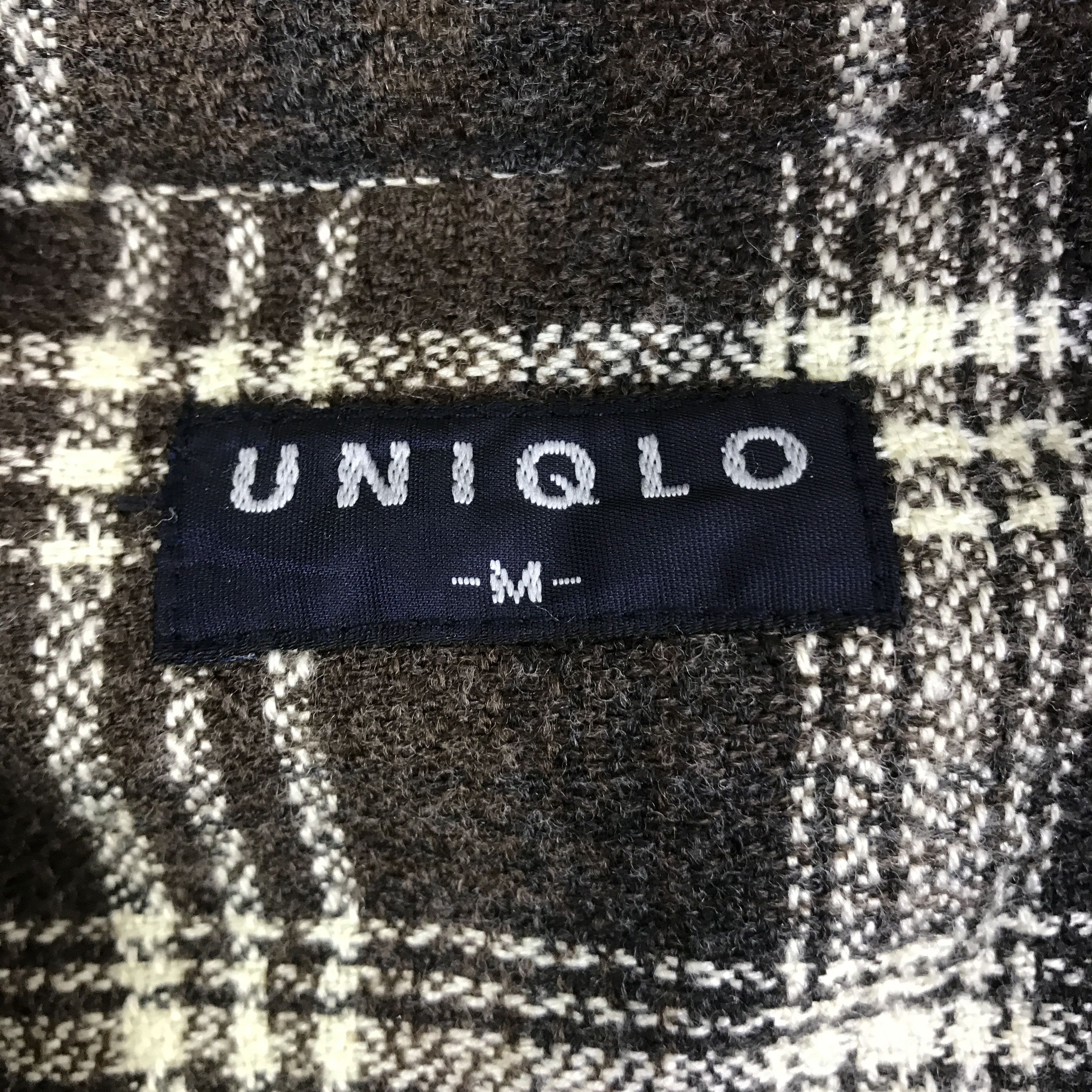 Uniqlo Vintage uniqlo Tartan Zipper jacket K116B3 Size US L / EU 52-54 / 3 - 9 Thumbnail