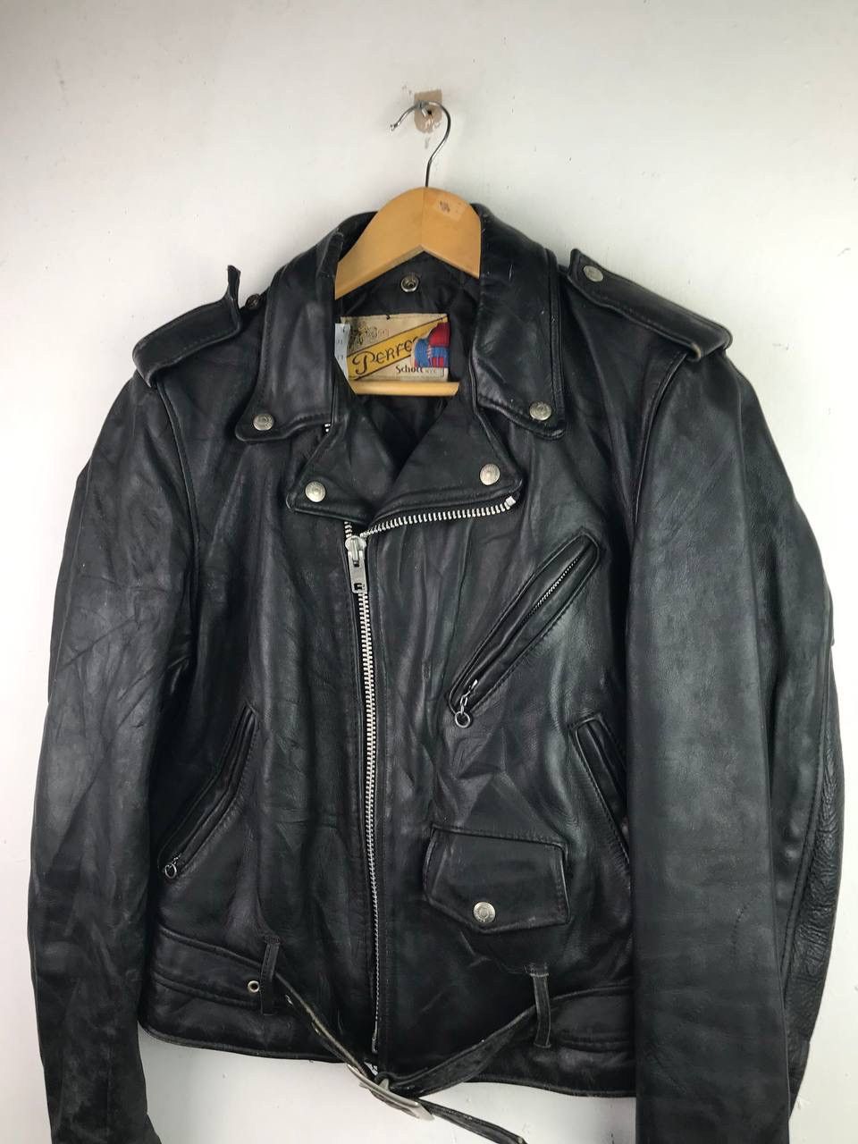 Schott Vintage Perfecto Schott Leather jacket Size US S / EU 44-46 / 1 - 5 Thumbnail