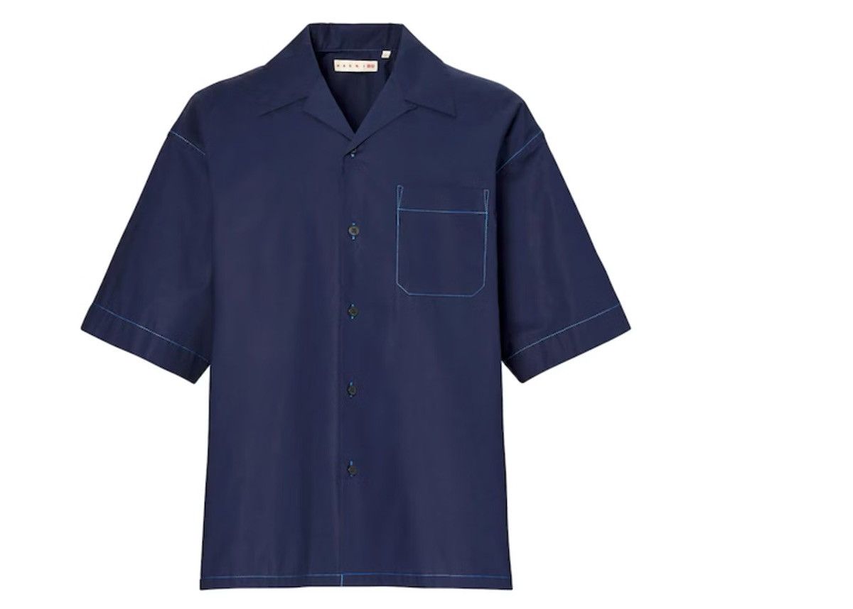 Marni × Uniqlo Marni x Uniqlo Open Collar Shirt (Boxy & Oversized) Size US S / EU 44-46 / 1 - 3 Thumbnail