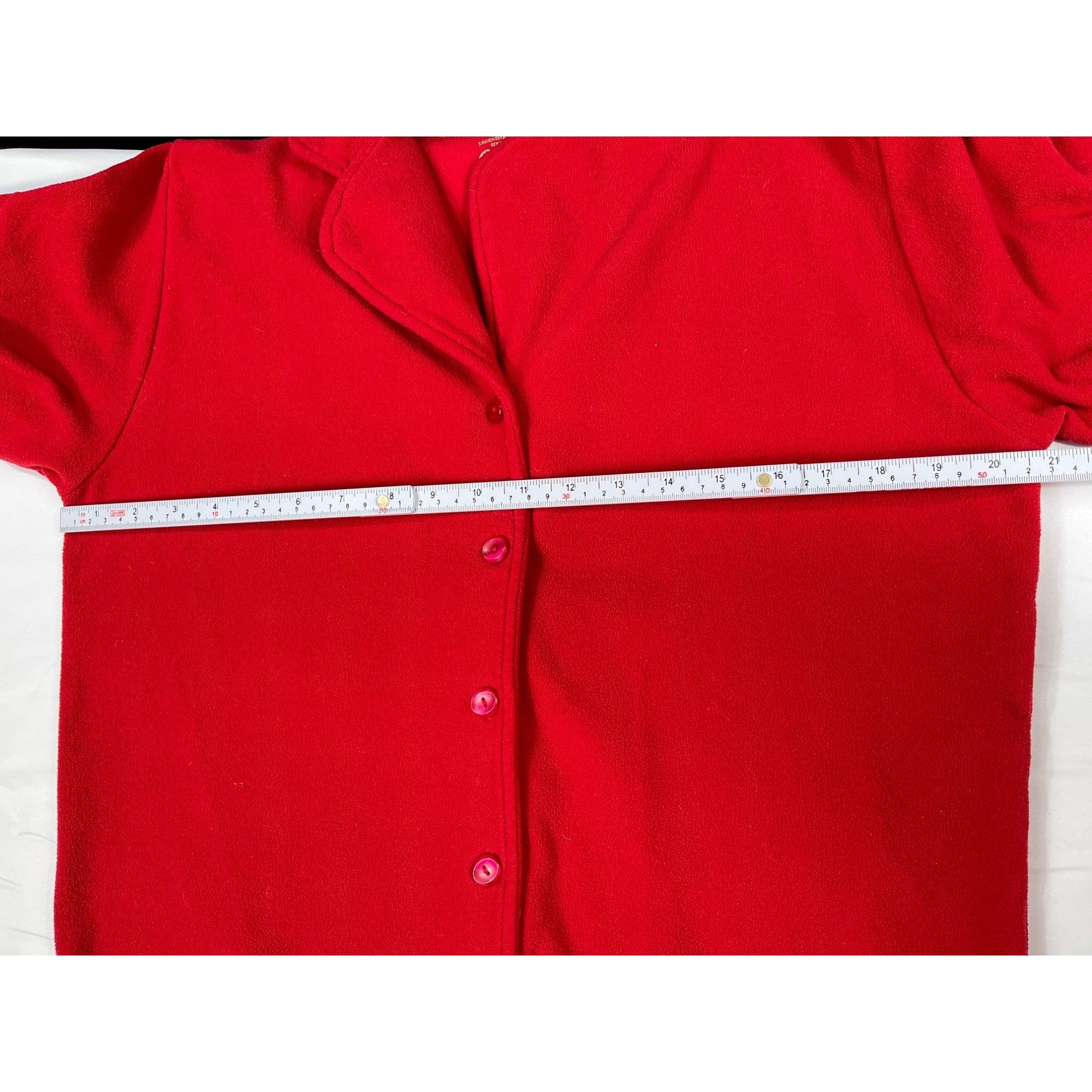 Cabelas Cabelas Womens Red Fleece Button Up Sweater Size S Reg SKU 7 Size S / US 4 / IT 40 - 4 Thumbnail
