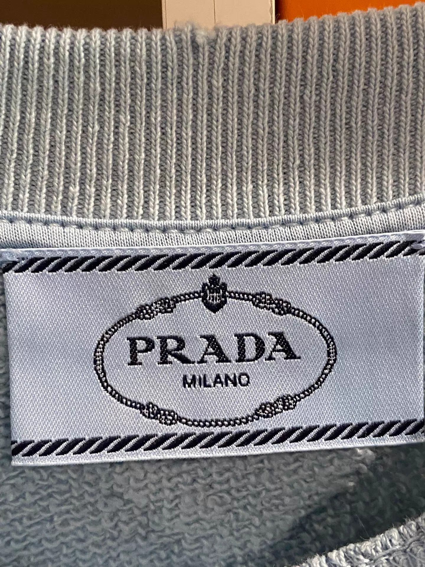 Prada Prada Distressed Logo Sweatshirt S Size S / US 4 / IT 40 - 3 Thumbnail