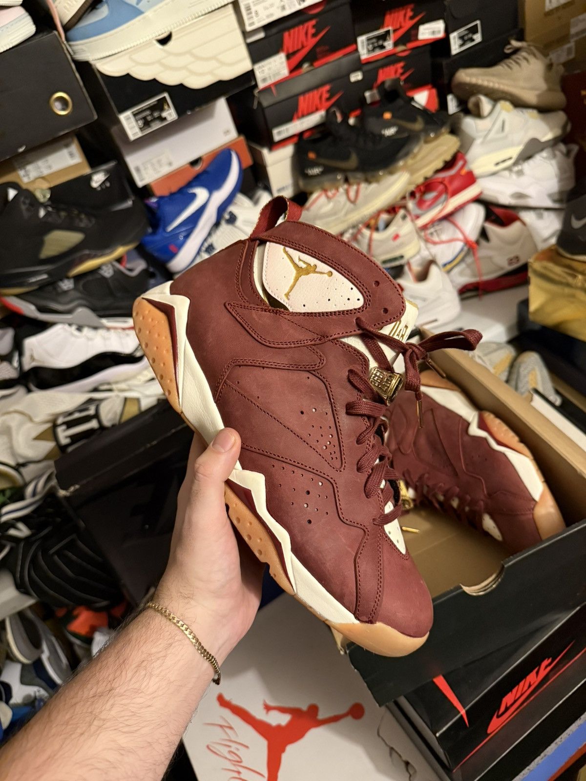 Jordan Brand Jordan retro 7 cigar sz 12.5 Size US 12.5 / EU 45-46 - 1 Thumbnail