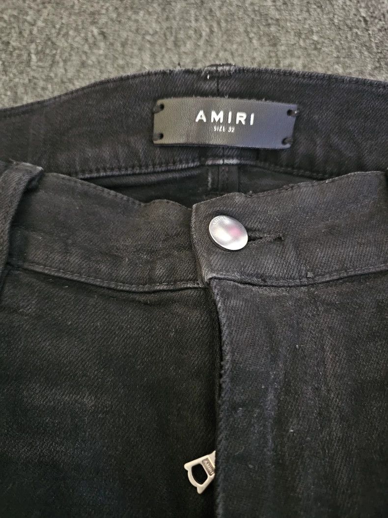 Amiri Amiri coated distressed jeans Size US 32 / EU 48 - 3 Thumbnail