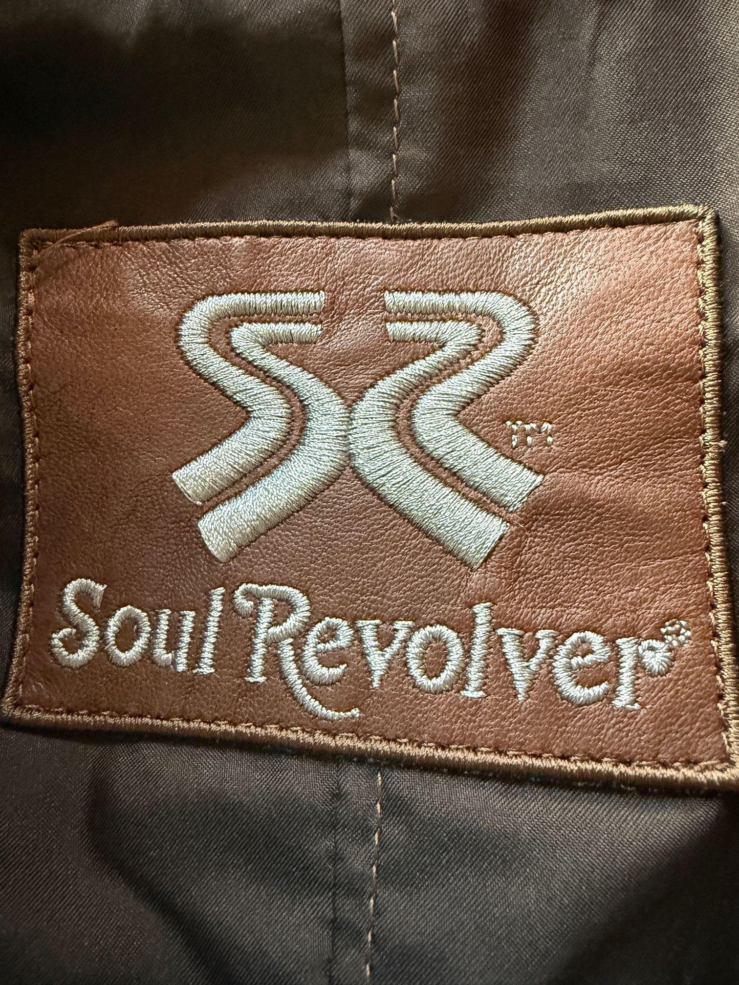 Soul Revolver Soul Revolver Ranger Coat – Brown Leather Duster – L Size US L / EU 52-54 / 3 - 7 Thumbnail