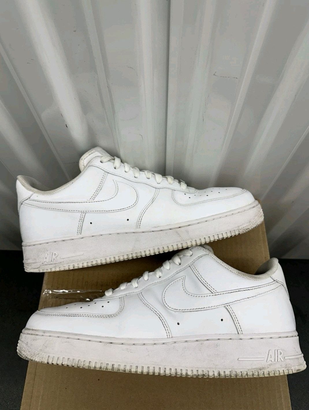 Nike Nike Air Force 1 07 Triple White CW2288111 Size 10.5 Men Size US 10.5 / EU 43-44 - 3 Thumbnail