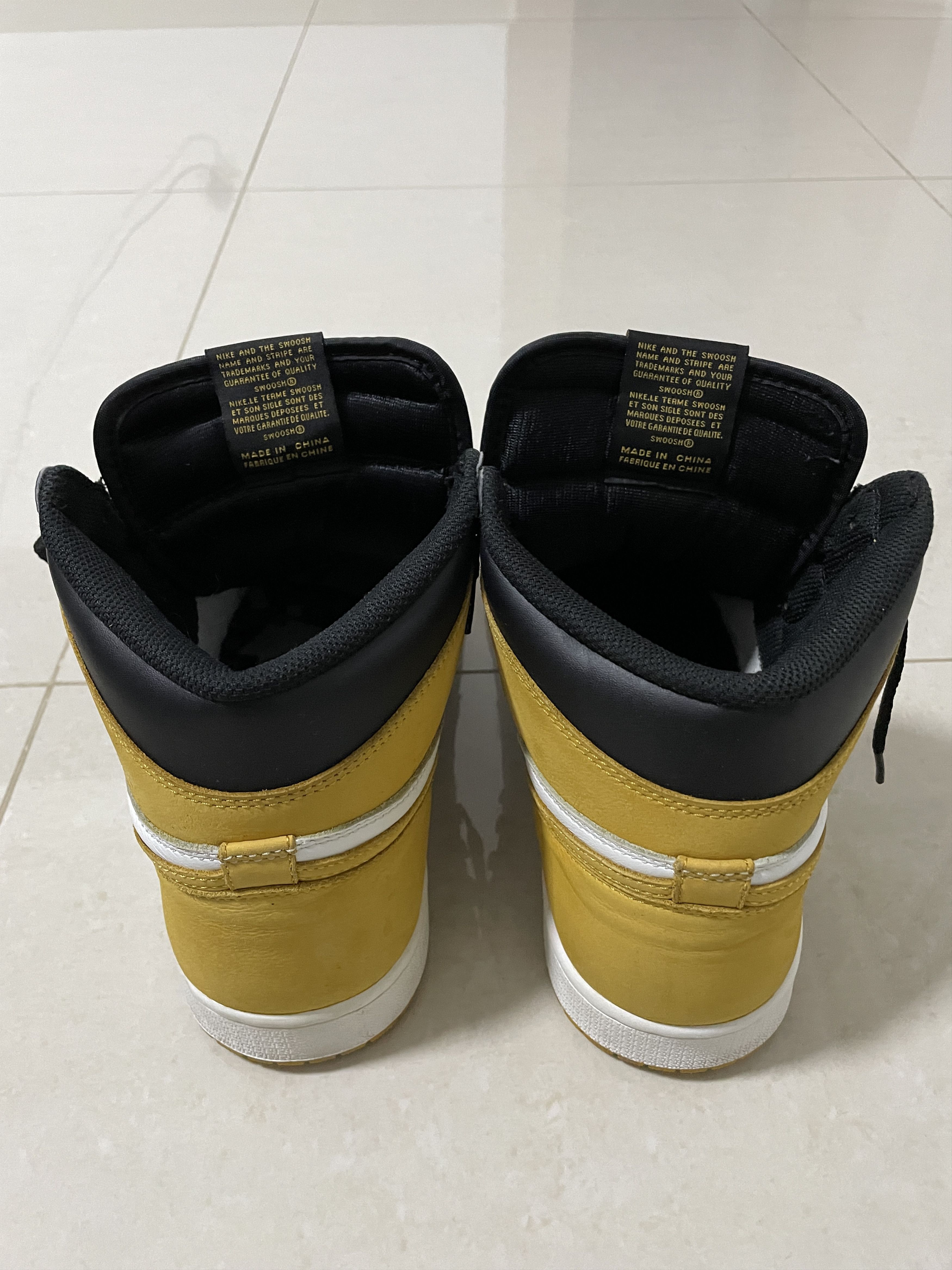 Jordan Brand Air Jordan 1 Retro High OG “Yellow Ochre” Size US 11.5 / EU 44-45 - 4 Thumbnail