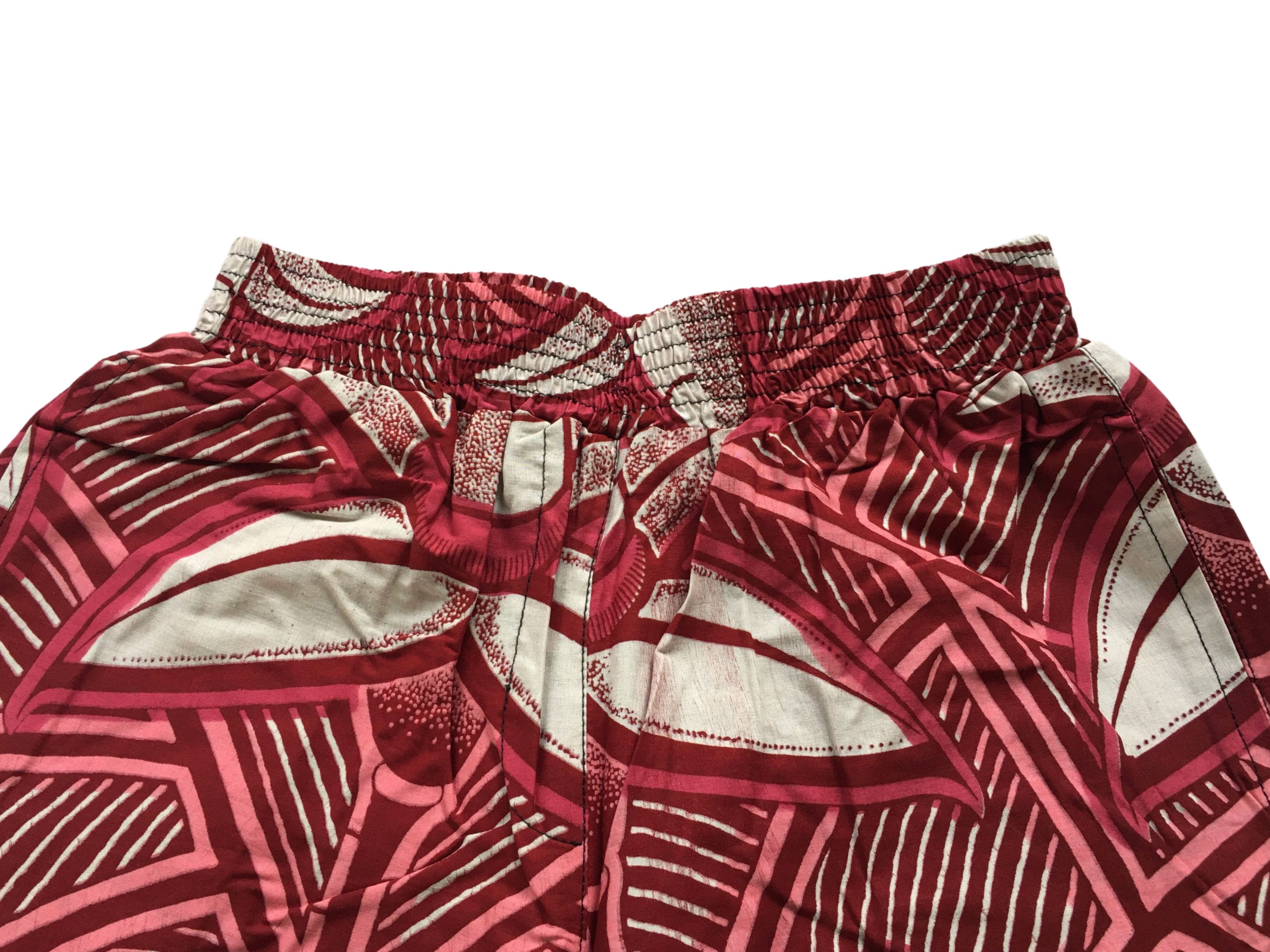 Other African Wax Print Cotton Midi Length Pants For Girl Size 34" / US 12 / IT 48 - 2 Thumbnail