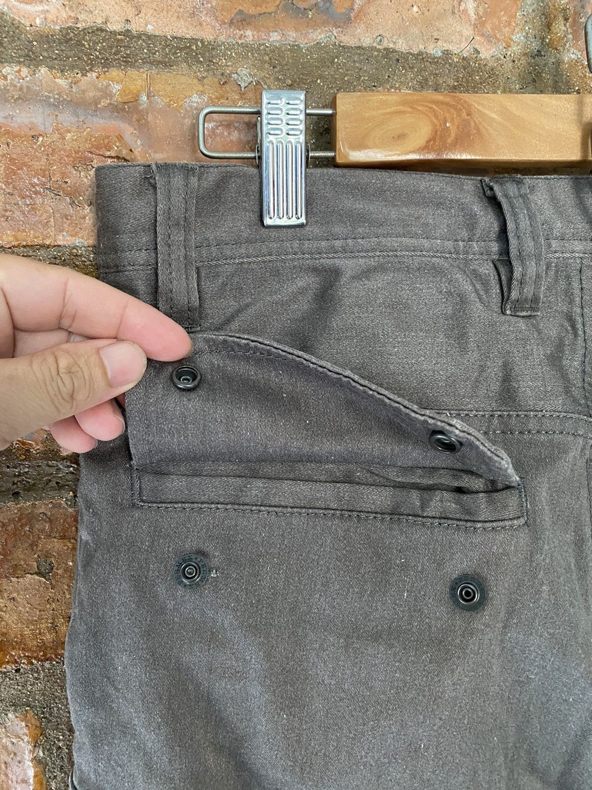 Japanese Brand × Kiminori Morishita × Tete Homme Vtg Tete Homme By kiminori Era Bondage parachute flare Size US 30 / EU 46 - 14 Thumbnail