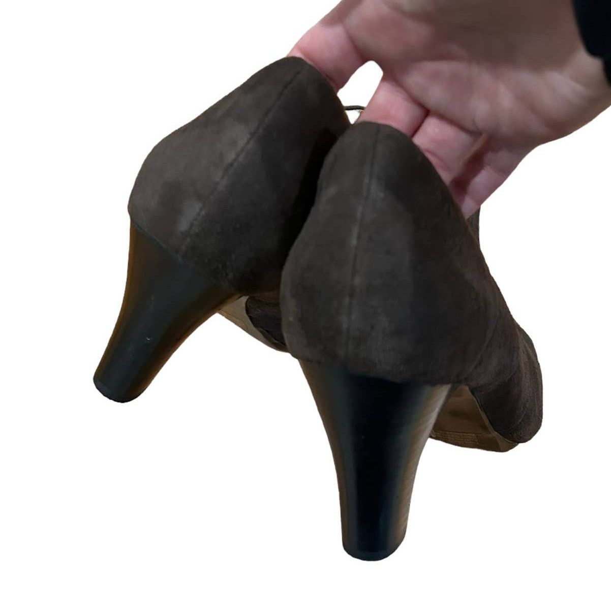 Clarks Clarks Artisan Society Gown Brown Suede Leather Booties 9.5 Size US 9.5 / IT 39.5 - 6 Thumbnail