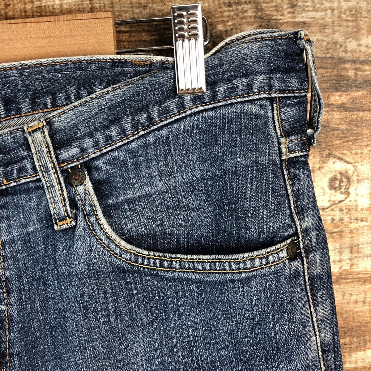 Wrangler DL Wrangler Blue Denim Pants #C203 Size US 32 / EU 48 - 8 Thumbnail