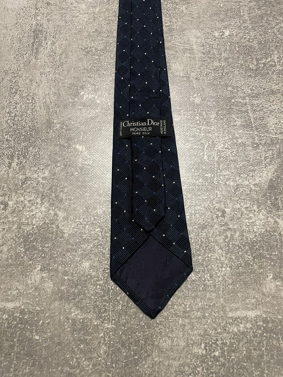 Christian Dior Monsieur Vintage Christian Dior Monsieur Silk Tie Size ONE SIZE - 8 Thumbnail