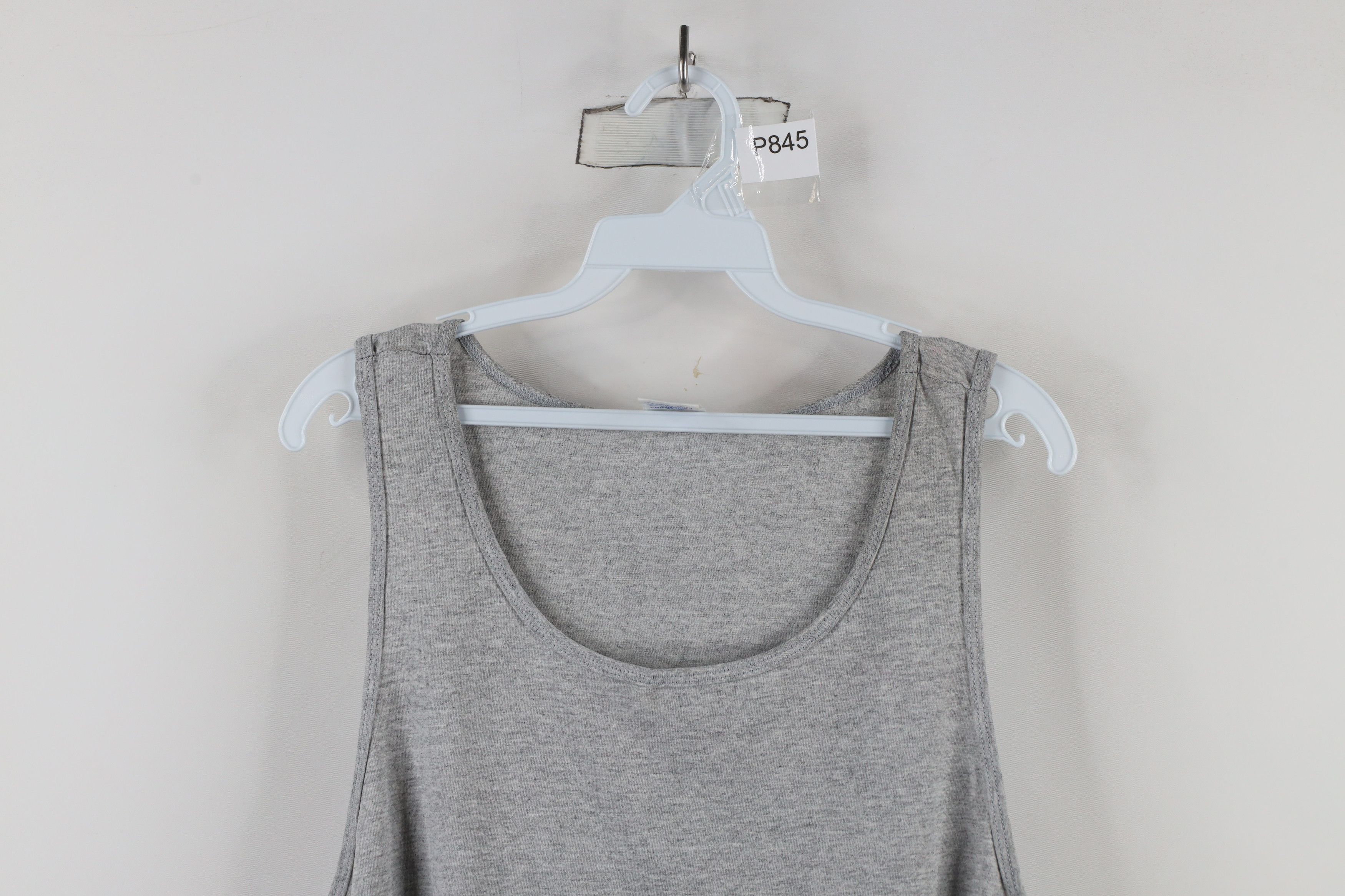 Vintage Vintage 90s Streetwear Tank Top T-Shirt Heather Gray USA Size US XL / EU 56 / 4 - 2 Thumbnail