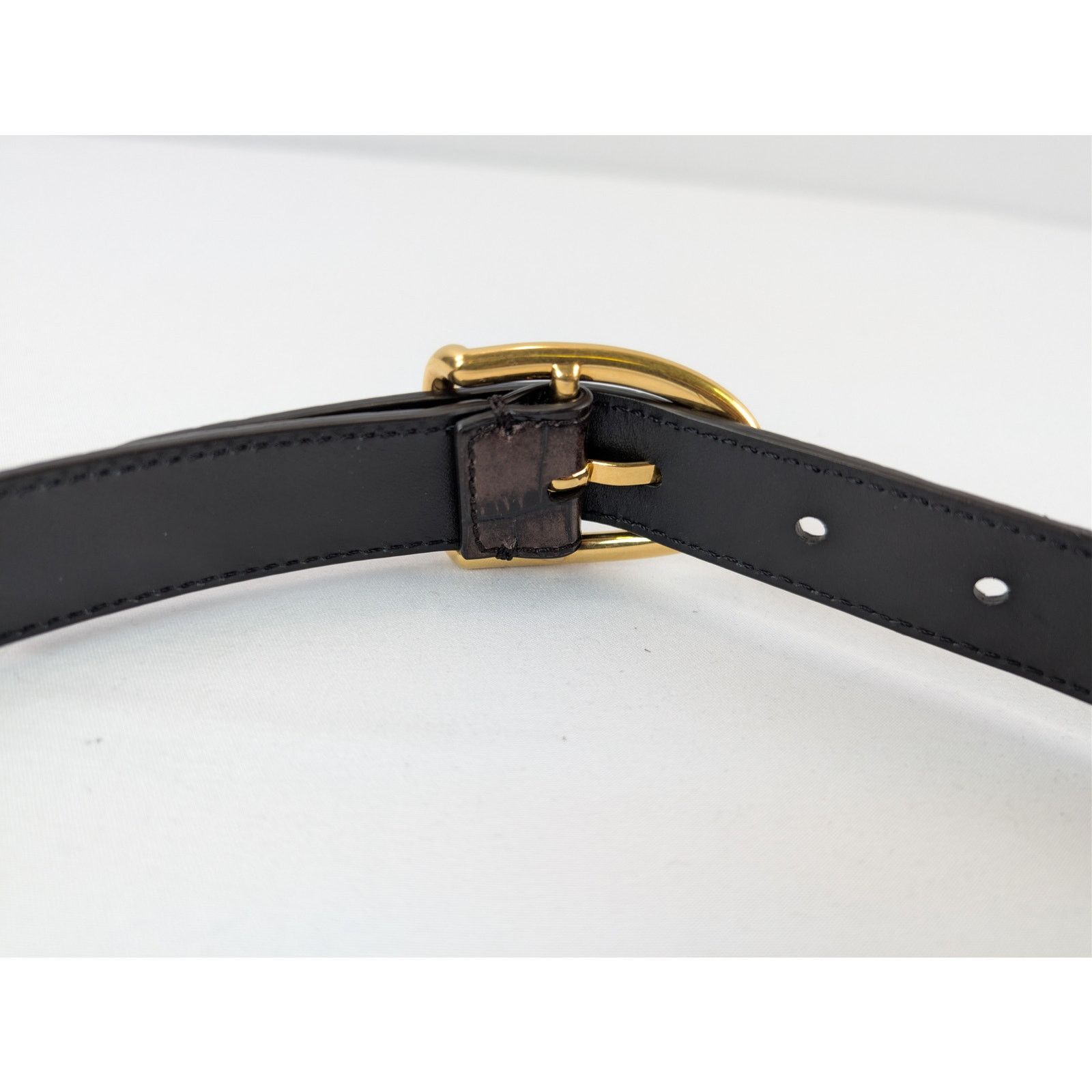 Tom Ford o1rshd1 Size: 110 / pin-buckle croc-embossed calfskin belt Size 44 - 6 Thumbnail