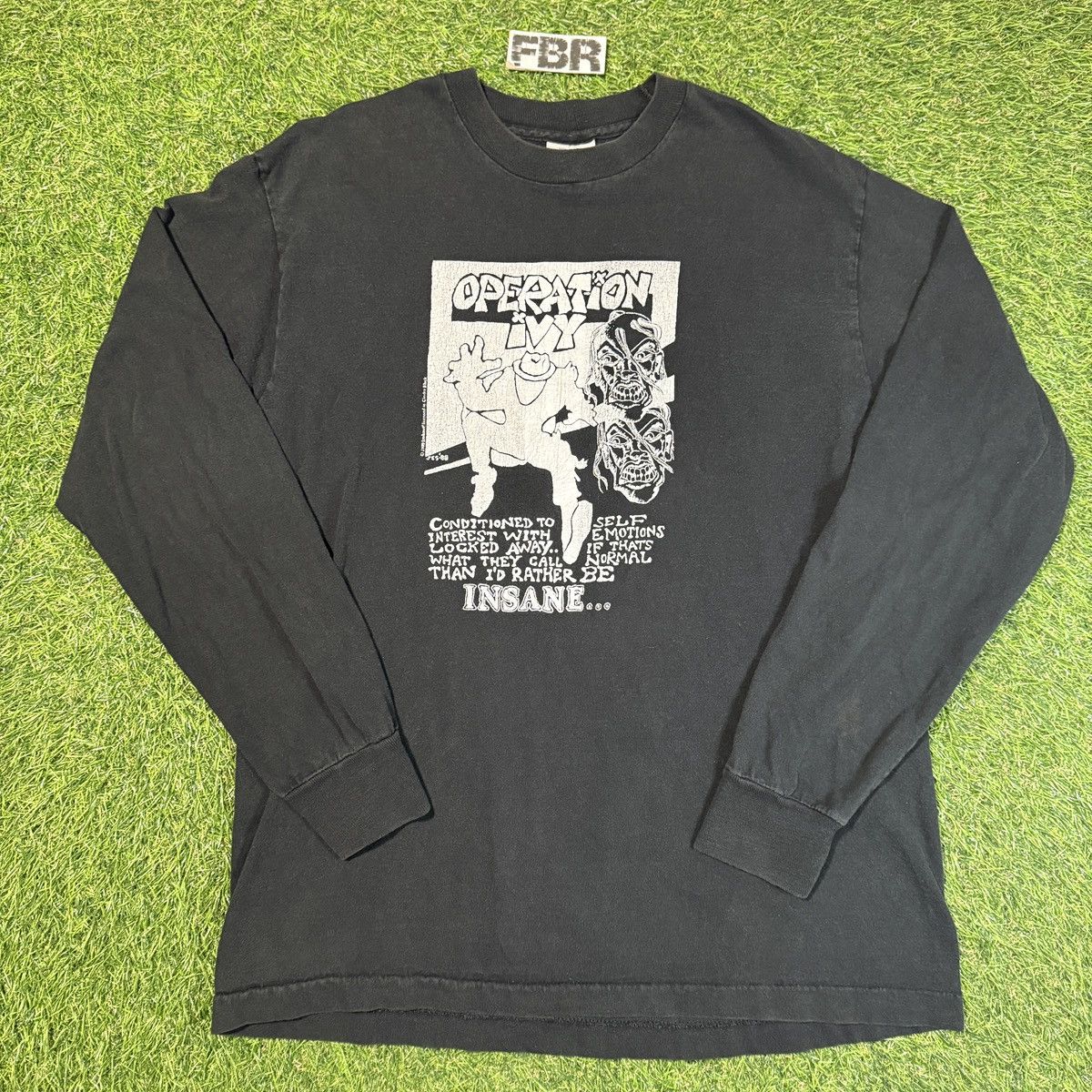 Vintage Operation Ivy Long- Sleeve Band Tee