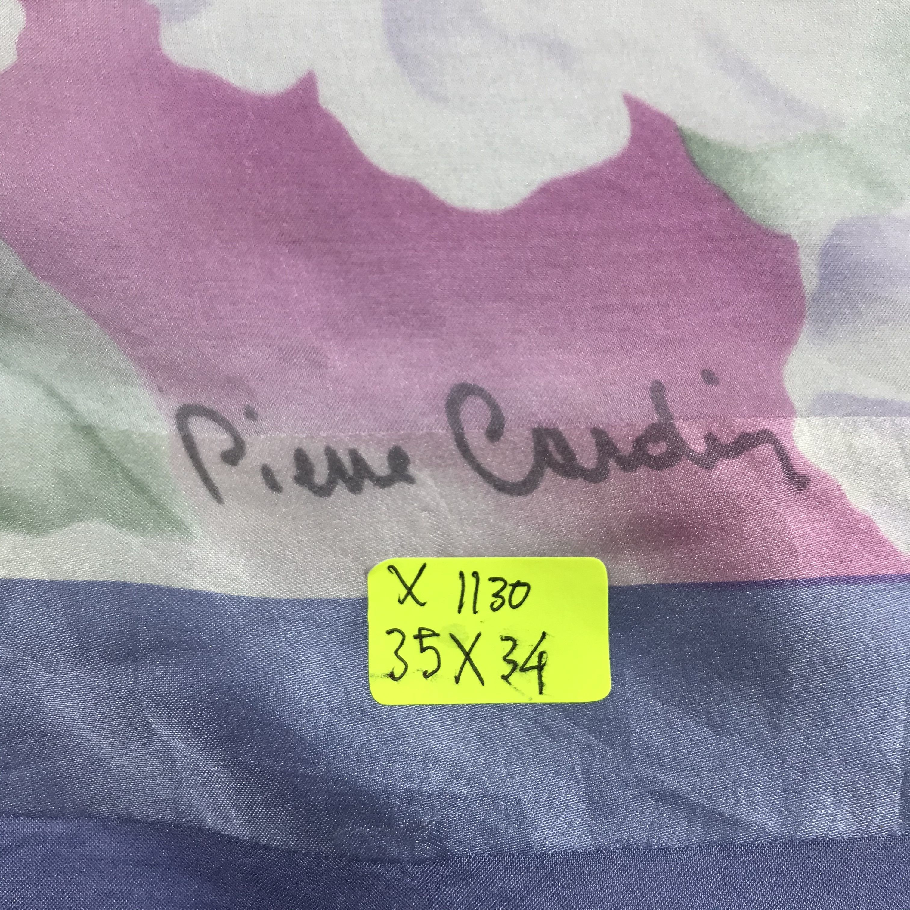 Pierre Cardin Vintage Pierre Cardin Silk Scarf Size ONE SIZE - 7 Thumbnail