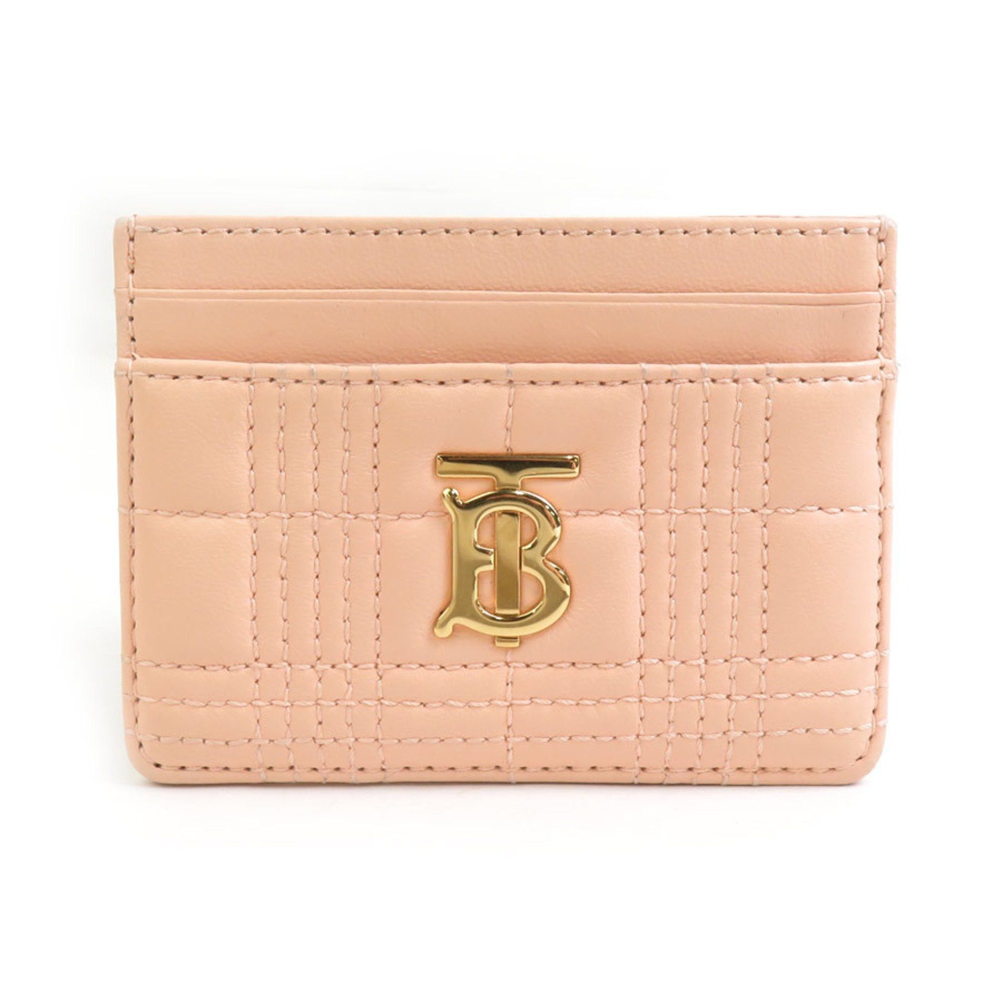 Burberry Burberry Women's Leather Card Case in Light Coral Orange (h31527a) Size ONE SIZE - 1 Thumbnail