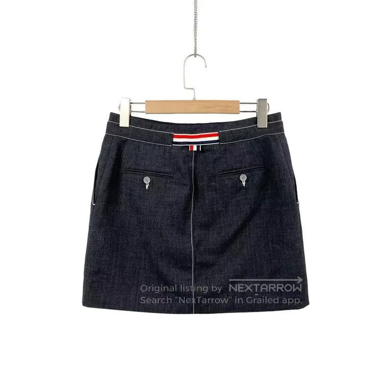 Thom Browne Thom Browne Colorful denim skirt Size 26" / US 2 / IT 38 - 2 Thumbnail