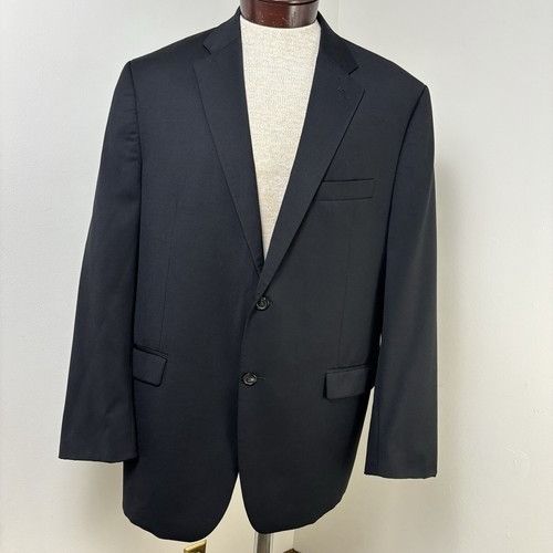 Ralph Lauren Ralph Lauren Sport Coat Blazer Size 46R Black Wool Suit Jack Size 46R - 3 Thumbnail