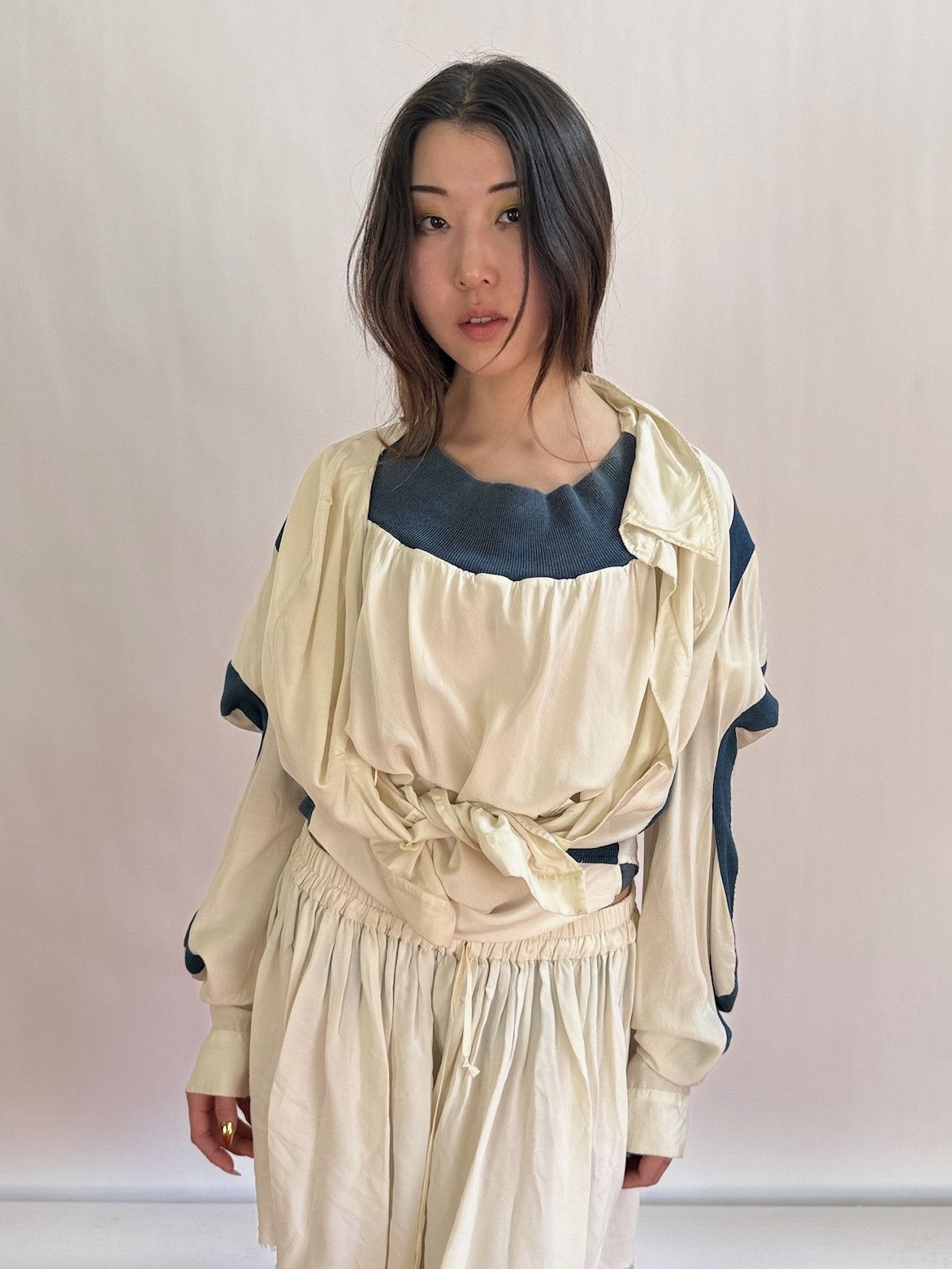 Vivienne Westwood 2016 Silk Blend Button Up Andreas Kronthaler Top Size M / US 6-8 / IT 42-44 - 14 Thumbnail