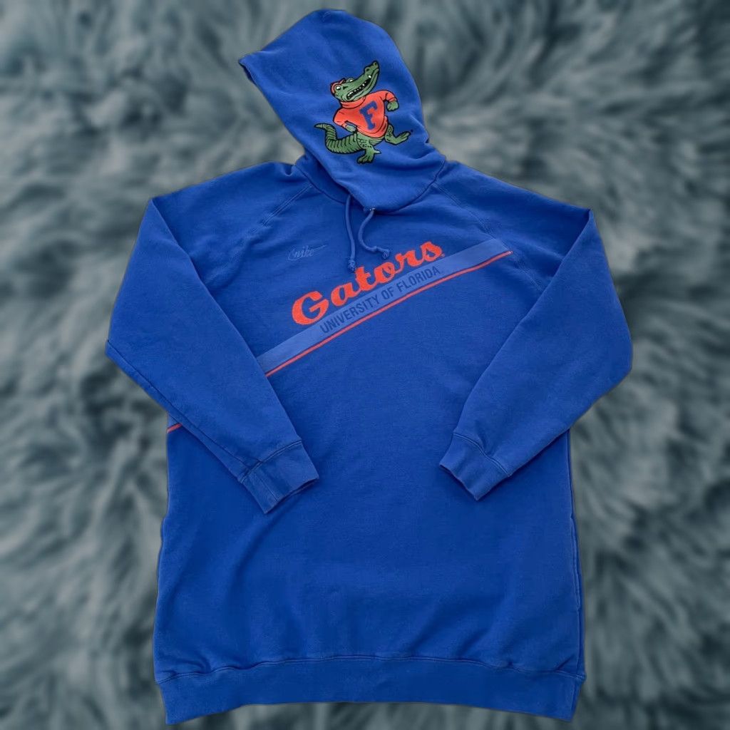 Nike Florida Gators Nike Pullover Hoodie Blue XL Sweatshirt Mens UF Sweatshirt Hoodie Gators Florida Nike Pullover XL Blue Mens UF Size US XL / EU 56 / 4 - 1 Thumbnail