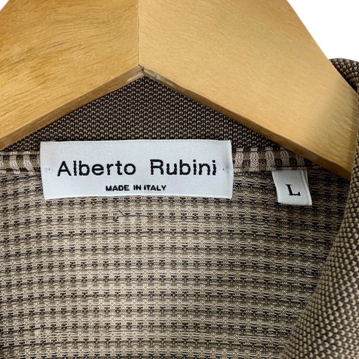 Alberto × Vintage Vintage ALBERTO RUBINI Made In Italy Italian Polos T-Shirt Size US L / EU 52-54 / 3 - 6 Thumbnail