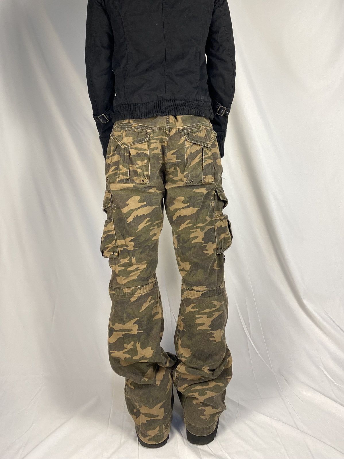 JACKROSE Jackrose Camo Cargo Flared Army Japanese Style Size US 35 - 4 Thumbnail