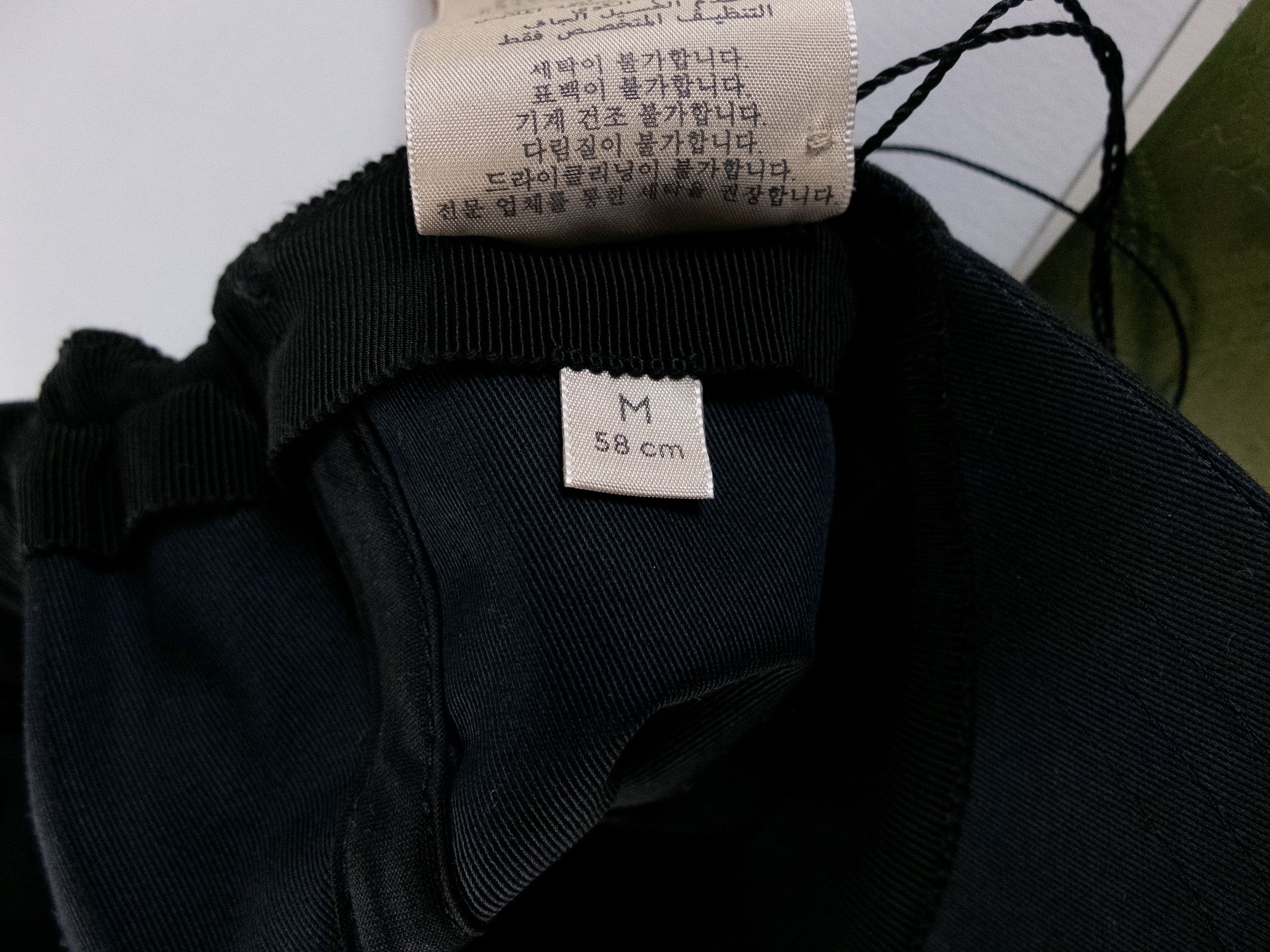 Gucci GUCCI 25 black monogram dad cotton baseball cap Medium Size ONE SIZE - 15 Thumbnail