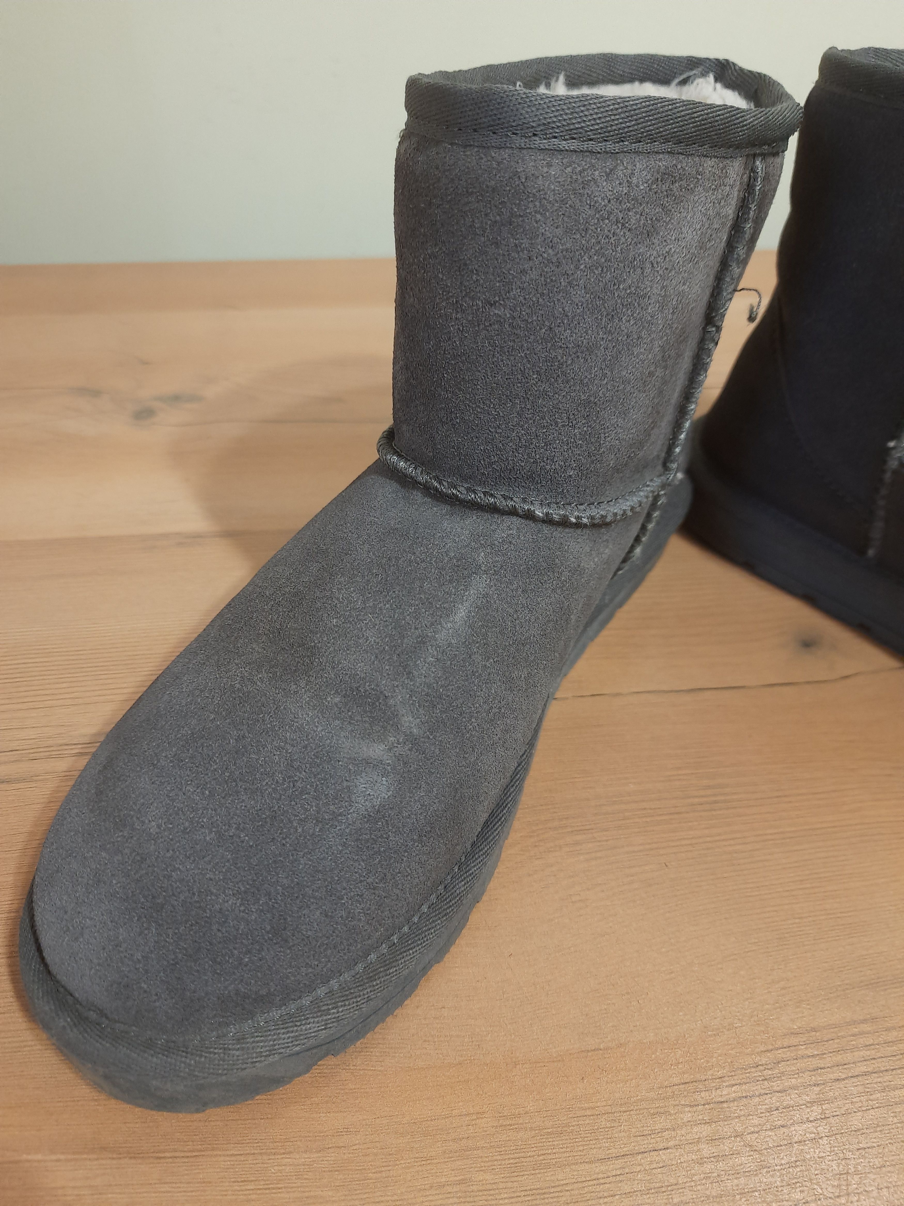 Esprit Classic Mini Suede Y2k Ankle Boots Like Uggs Size US 9 / IT 39 - 14 Thumbnail