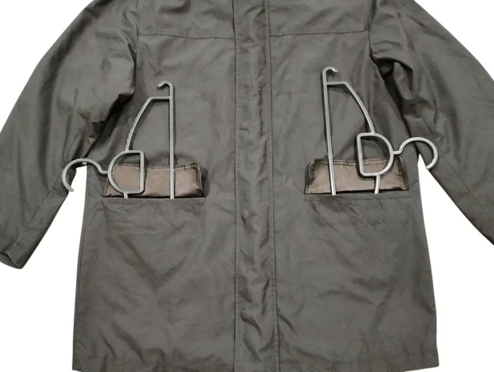 Aquascutum Aquascutum London Overcoat Zipper Button Leather Part Size US M / EU 48-50 / 2 - 5 Thumbnail
