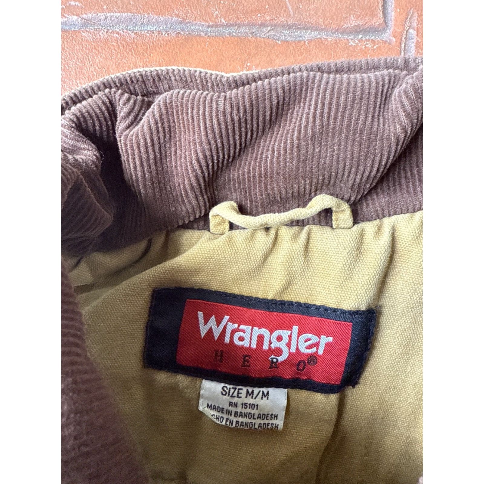Wrangler VINTAGE Wrangler Hero Vest Men’s Medium Denim Sherpa Lined Corduroy Jacket/Coat Casual Workwear Size US M / EU 48-50 / 2 - 2 Thumbnail