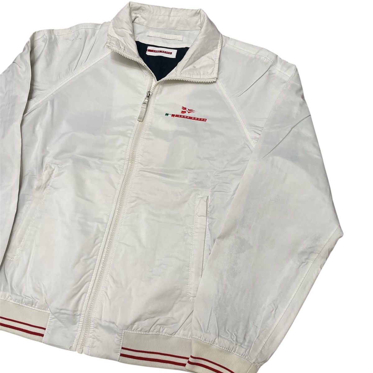 Prada Prada Luna Rossa Sailing Track Bomber Jacket Size US M / EU 48-50 / 2 - 2 Thumbnail
