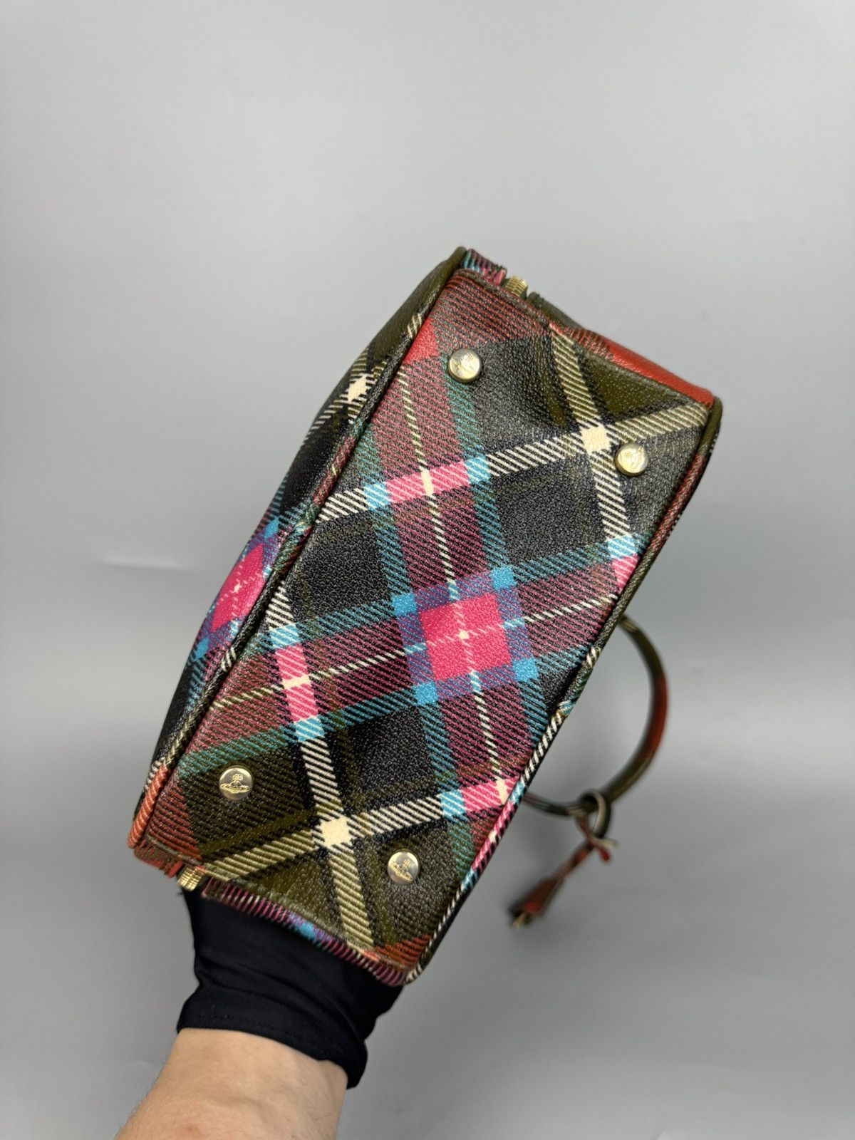 Vivienne Westwood VINTAGE VIVIENNE WESTWOOD TARTAN MINI TOP HANDLE BAG Size ONE SIZE - 7 Thumbnail