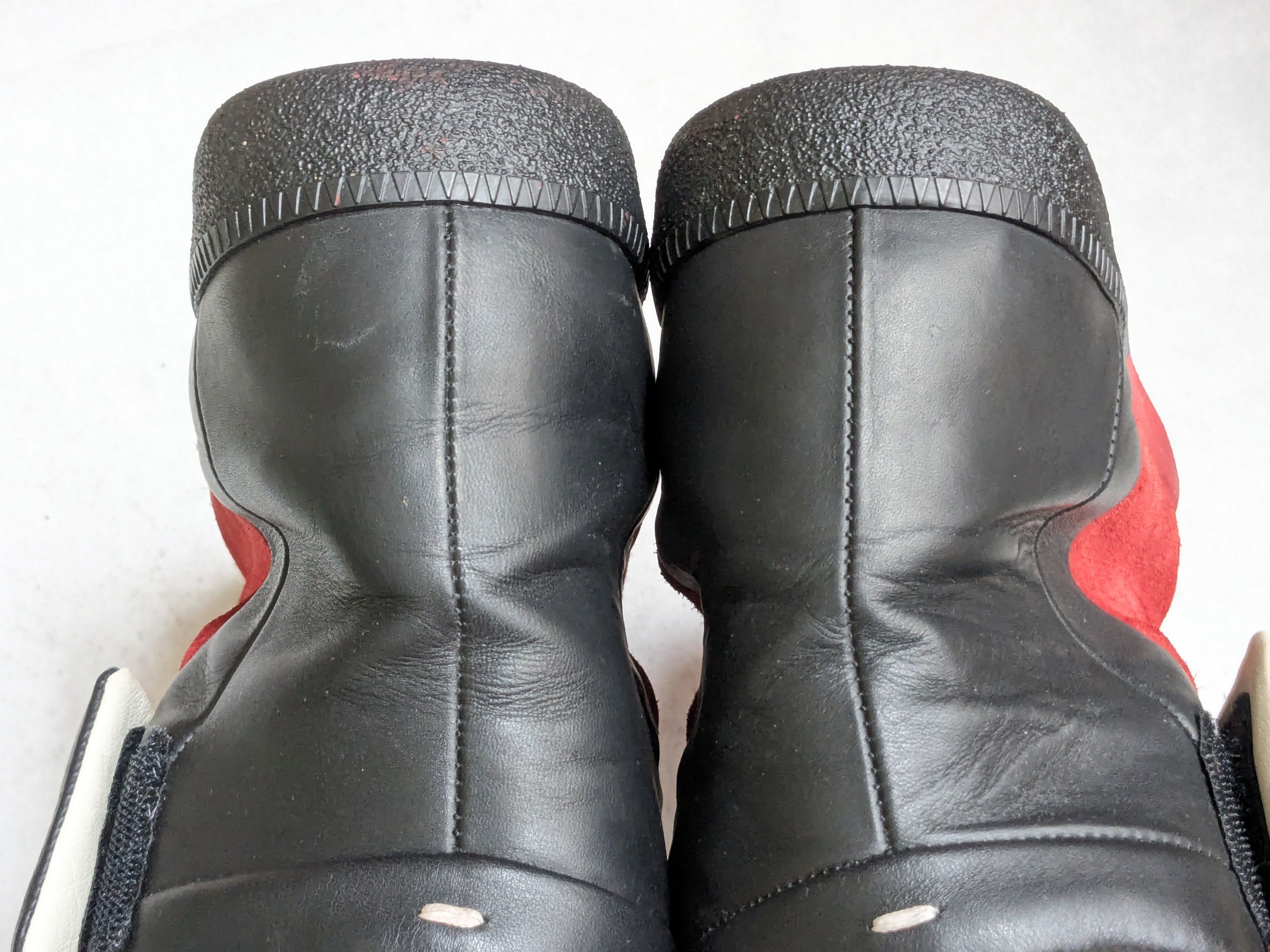 Maison Margiela Maison Margiela Future Red Black 11 44 High Tops Leather Size US 11 / EU 44 - 14 Thumbnail