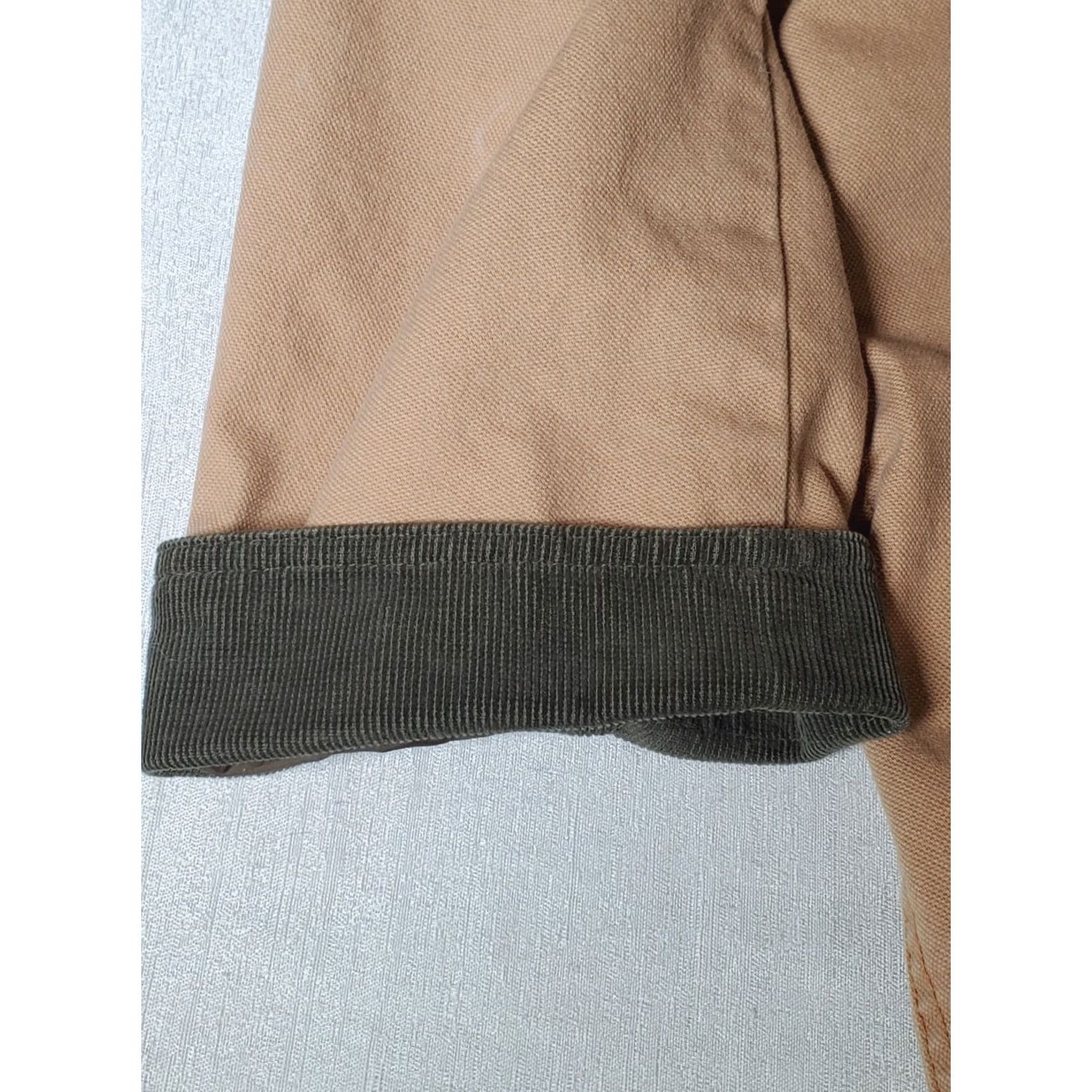 Vintage VINTAGE L.L.Bean Original Field Coat Saddle Canvas Cotton Flannel Lined Corduroy Collar Men 2XL Jacket Size US XXL / EU 58 / 5 - 6 Thumbnail