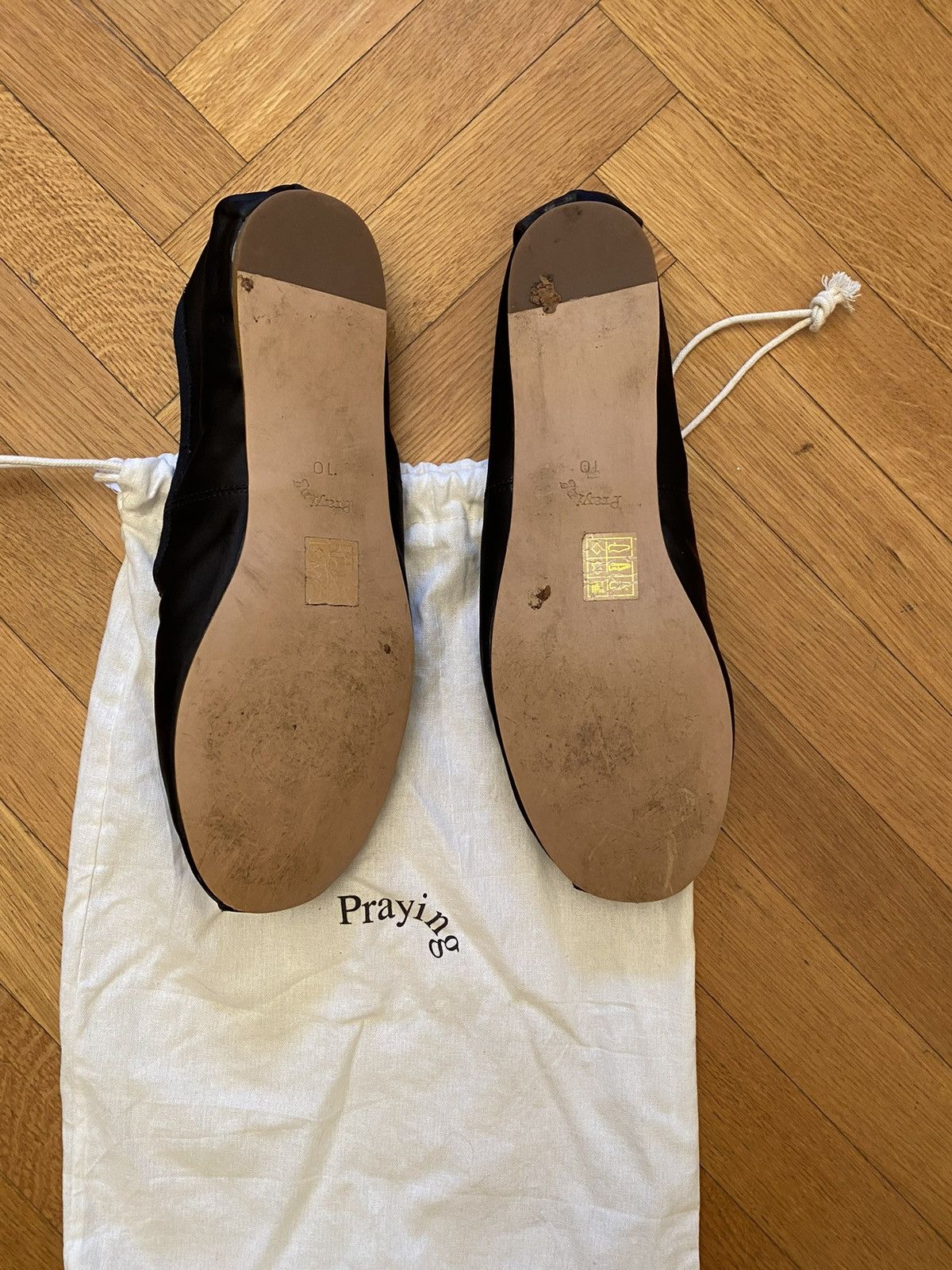 Praying PRAYING black ballet flats Size US 10 / IT 40 - 2 Thumbnail