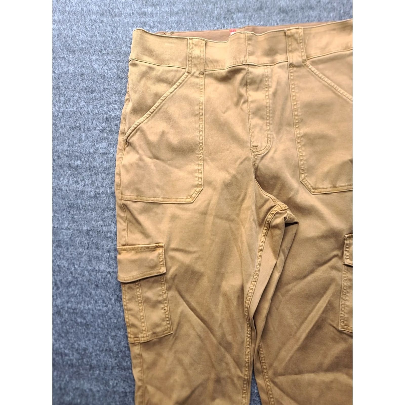 Spanx Spanx Pants Womens 2XL Stretch Twill Ankle Cargo High Rise Tapered Leg Size 40" / US 18 - 7 Thumbnail
