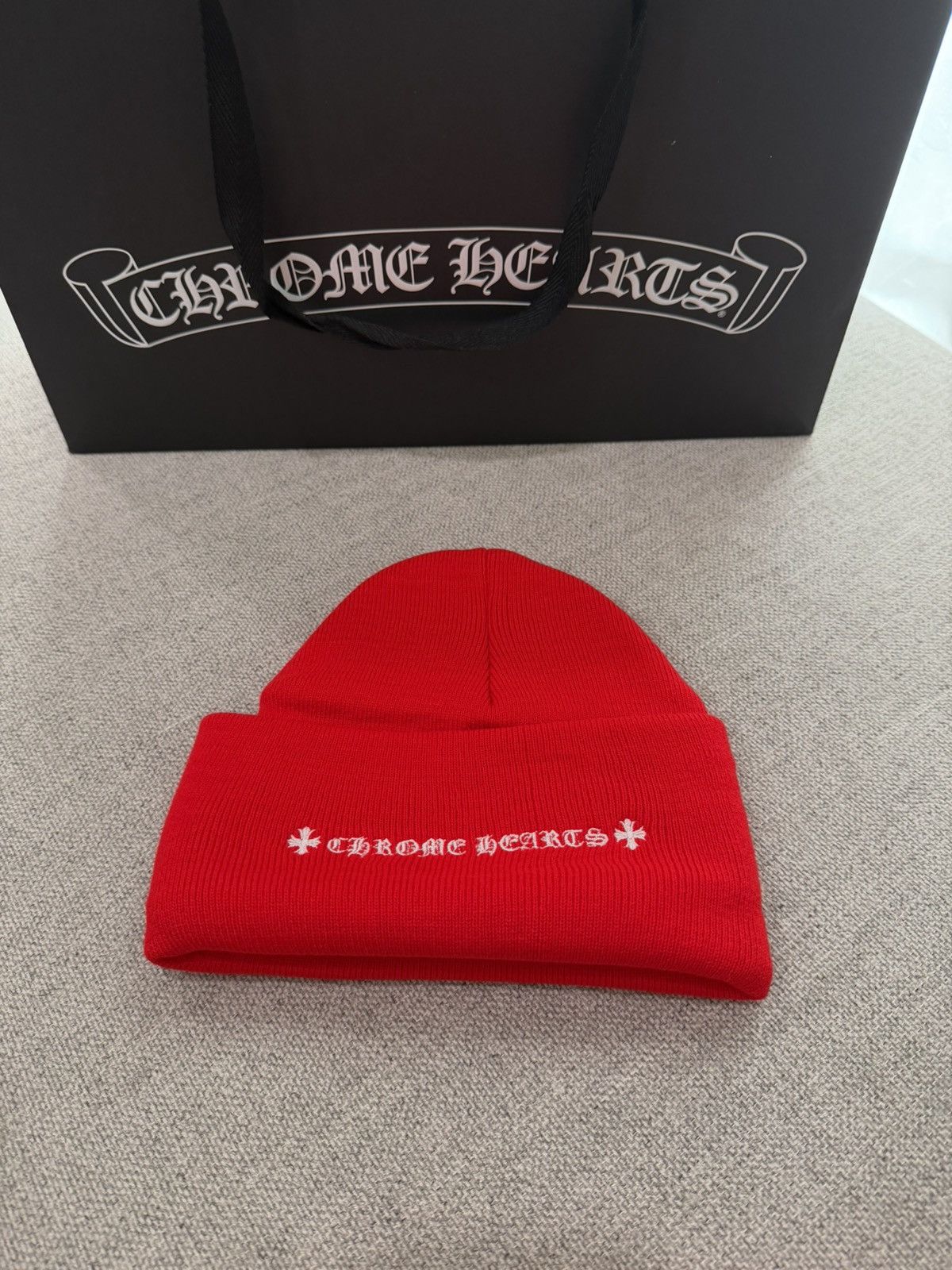 Chrome Hearts Chrome Hearts Ch Beanie Size ONE SIZE - 2 Thumbnail