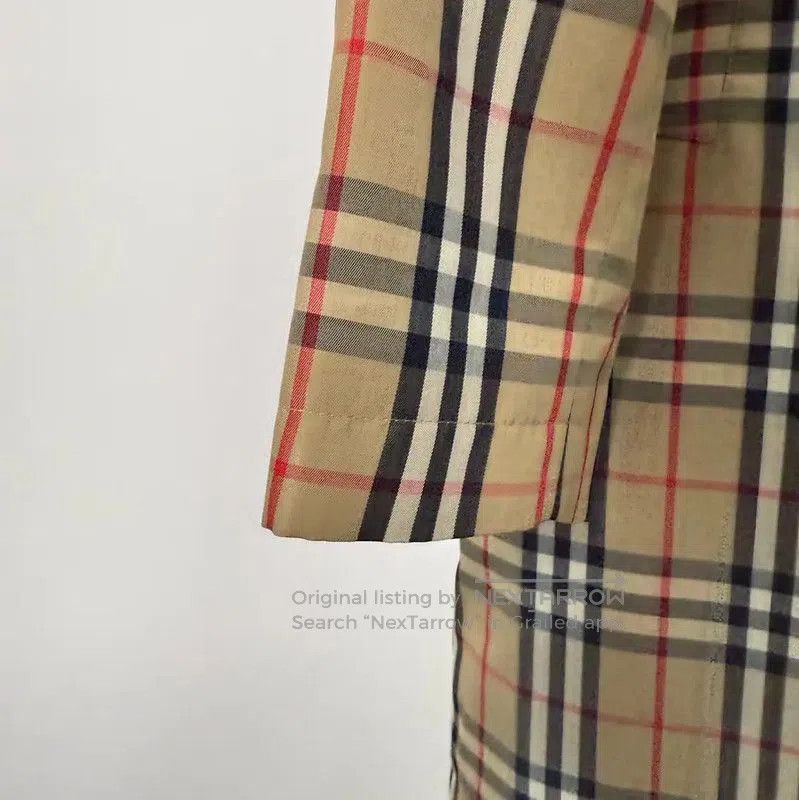 Burberry Burberry Colorblock Cotton Women's Trench Coat. Size M / US 6-8 / IT 42-44 - 5 Thumbnail