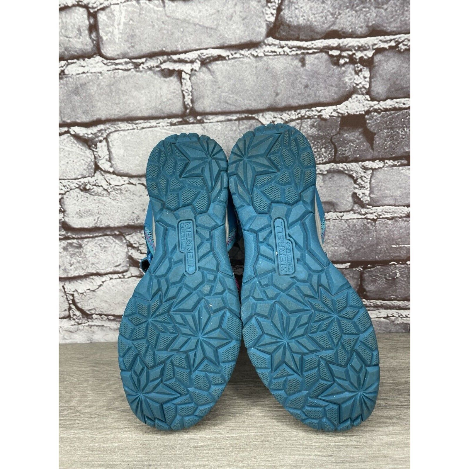 Merrell Merrell 61594 Blue Textile Synthetic Mesh Maryjane Strap Sho Size US 5 / IT 35 - 9 Thumbnail