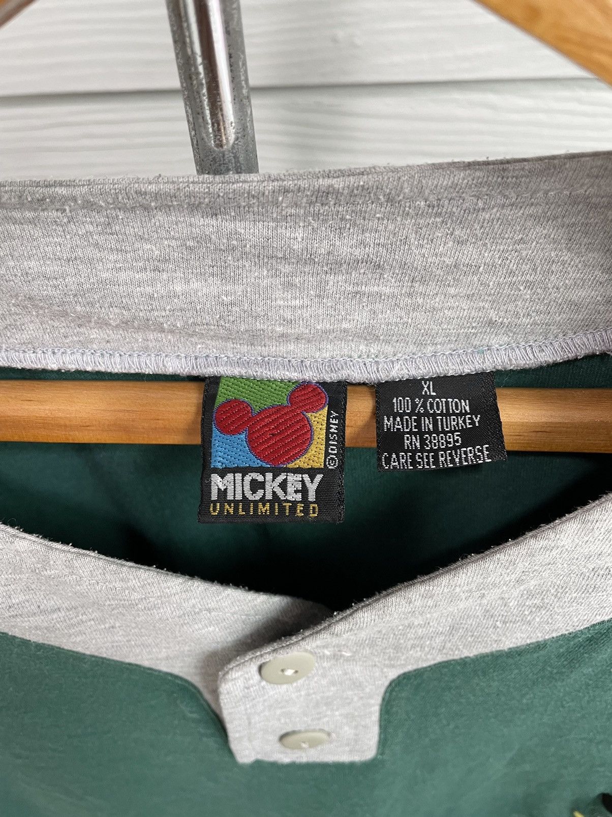 Mickey Mouse × Mickey Unlimited × Vintage VINTAGE 90s MICKEY MOUSE Size US XXL / EU 58 / 5 - 6 Thumbnail