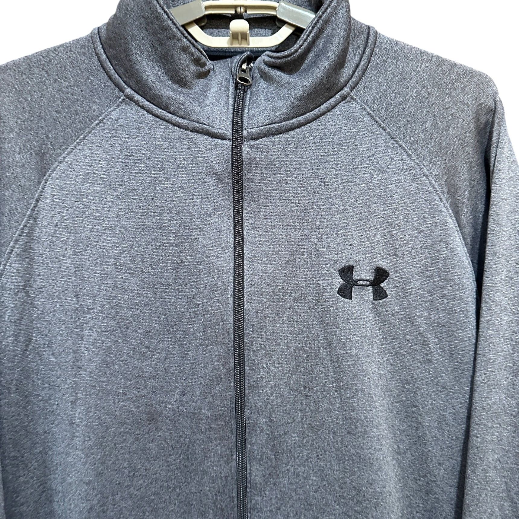 Under Armour Under Armour Jacket Mens L Gray Zip Full Lightweight Outdoors Athleisure Casual Activewear Modern Jacket Athletic Mens Size US L / EU 52-54 / 3 - 2 Thumbnail