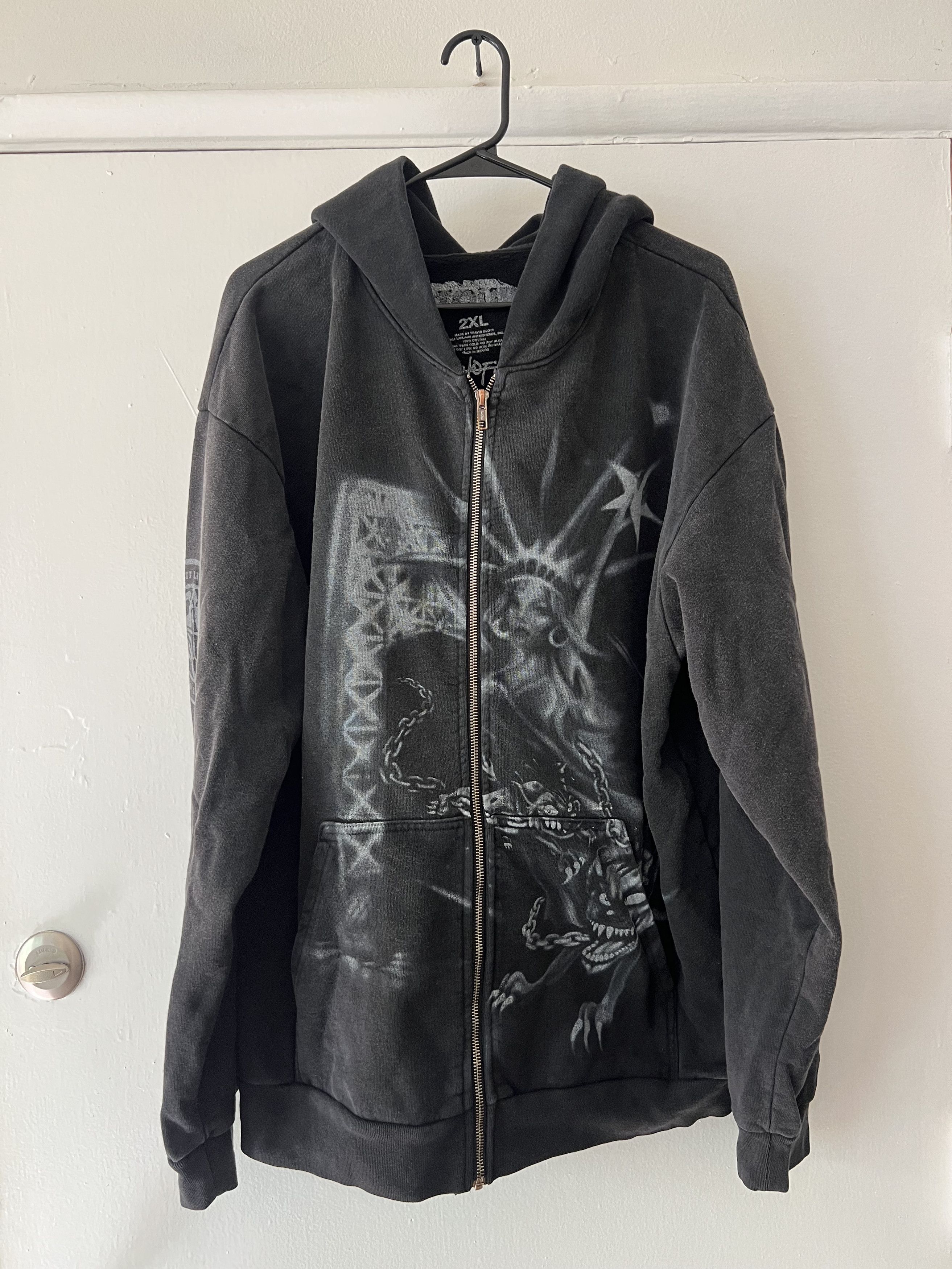 Mastermind Japan  Travis Scott Cactus Jack by Travis Scott X Mastermind  Skull Zip Up 'Pink' | Grailed