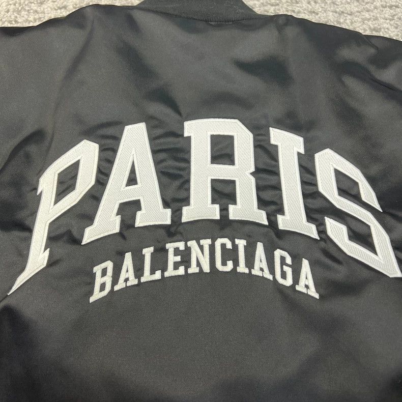Balenciaga Balenciaga City Limited Super Limited Bomber Letter Embroi Size US S / EU 44-46 / 1 - 5 Thumbnail