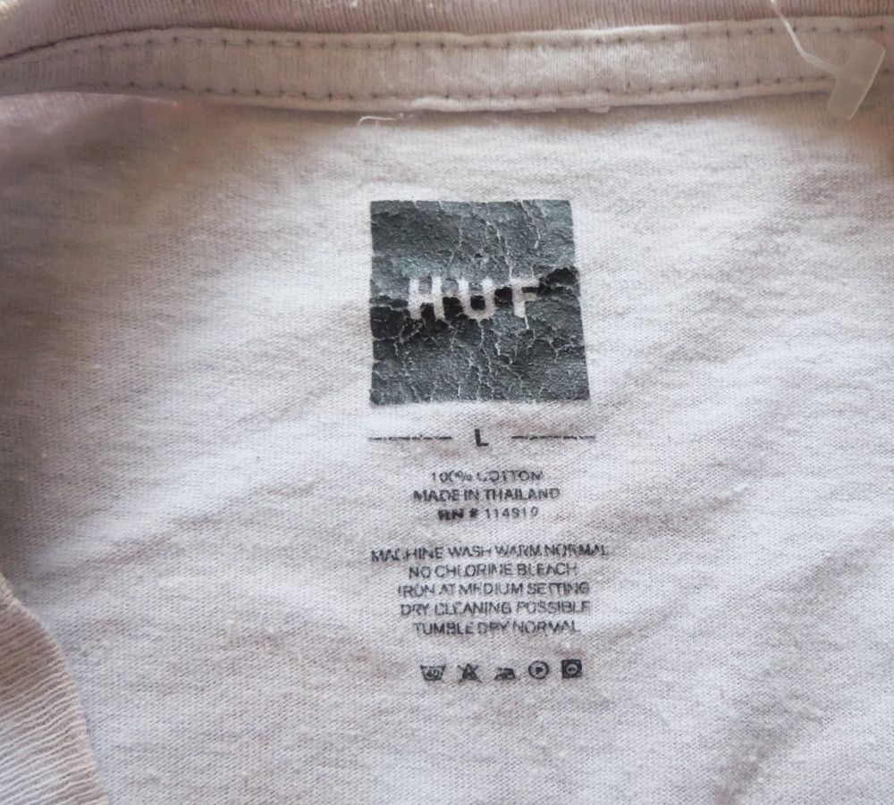 Huf HUF Skateboard Tie Dye T-Shirt Size US L / EU 52-54 / 3 - 2 Thumbnail