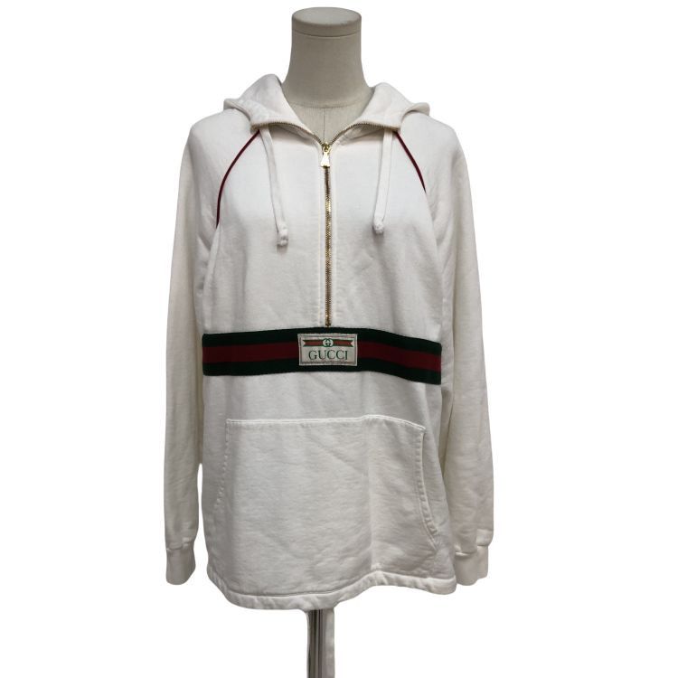 Gucci Gucci Striped Half Zip Hoodie Size XS Size US XS / EU 42 / 0 - 1 Thumbnail