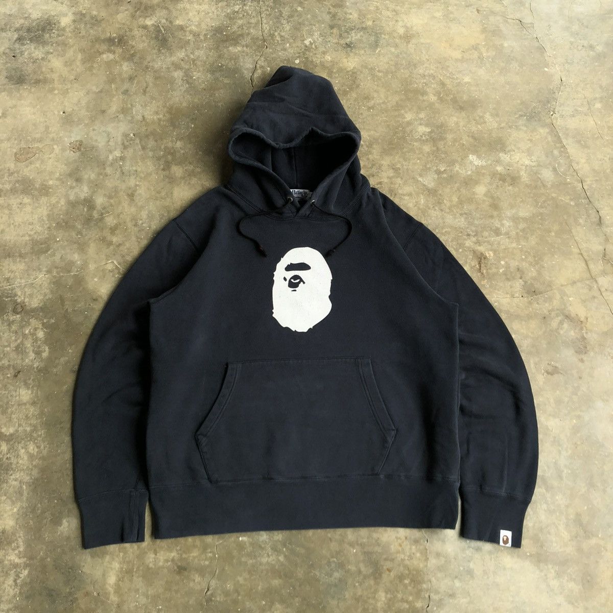 Bape OG Bape A Bathing Ape College Big Logo Hoodie Black Size US XL / EU 56 / 4 - 1 Thumbnail